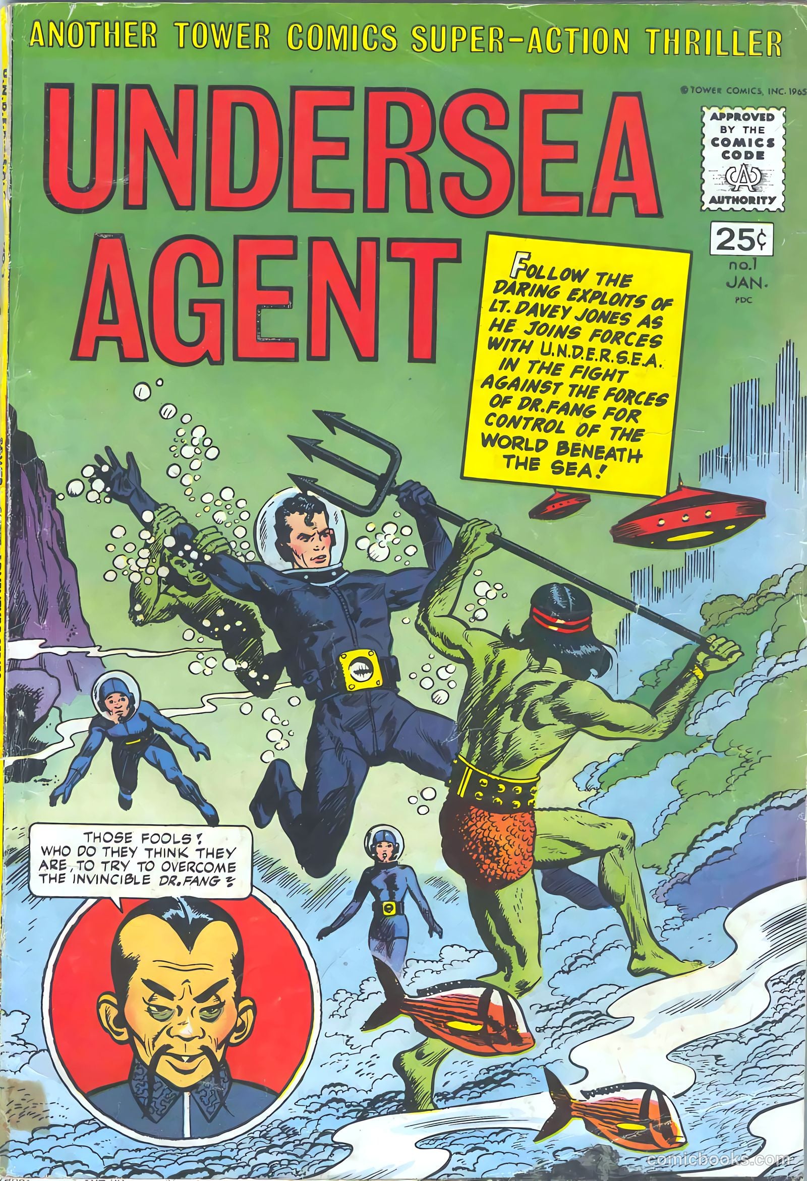 Undersea Agent #1 — page 1 of 68