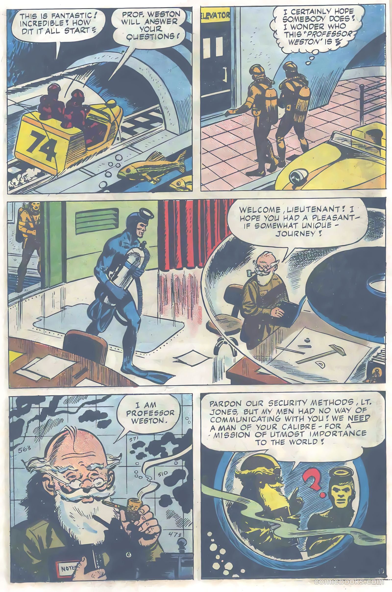 Undersea Agent #1 — page 8 of 68