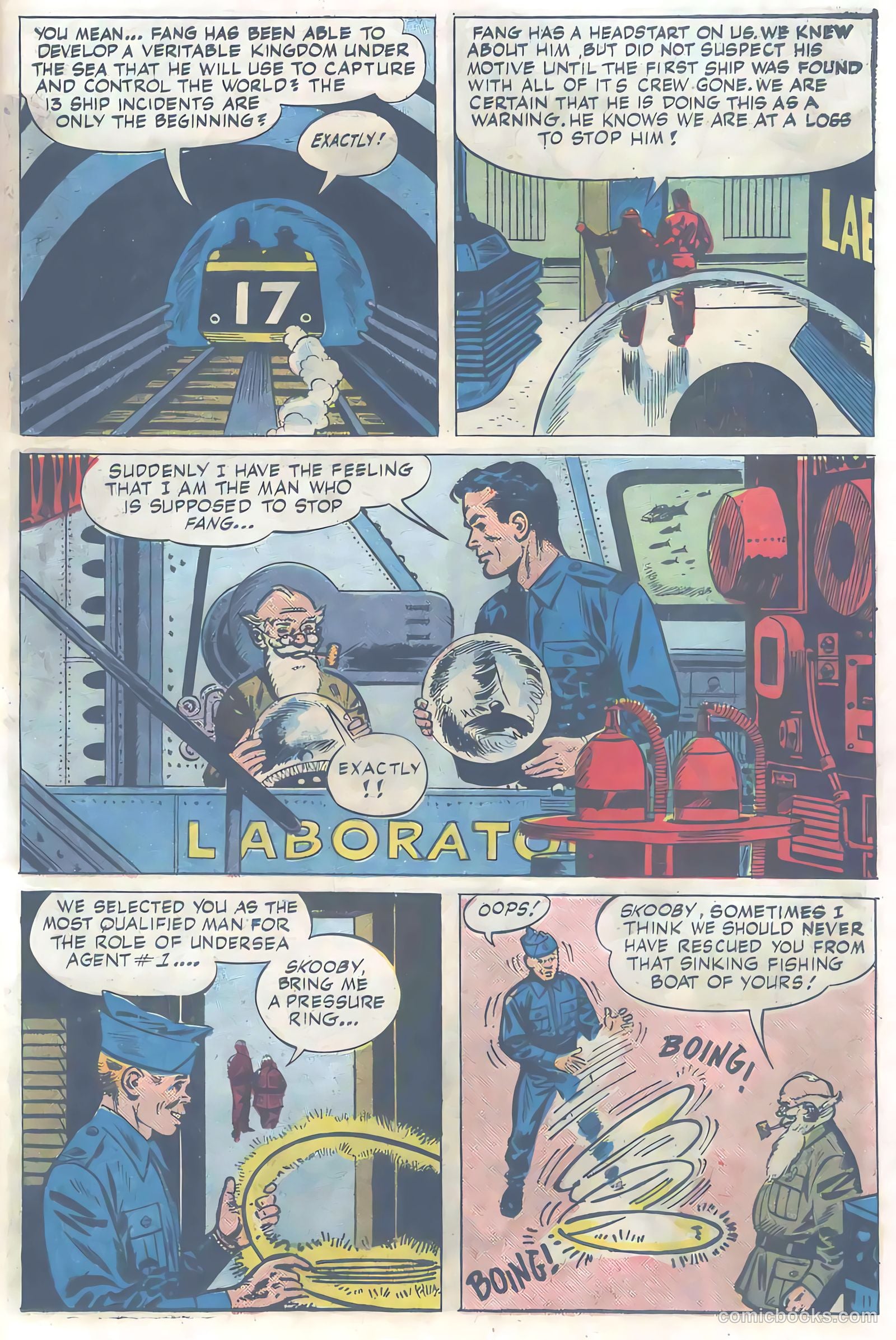 Undersea Agent #1 — page 13 of 68