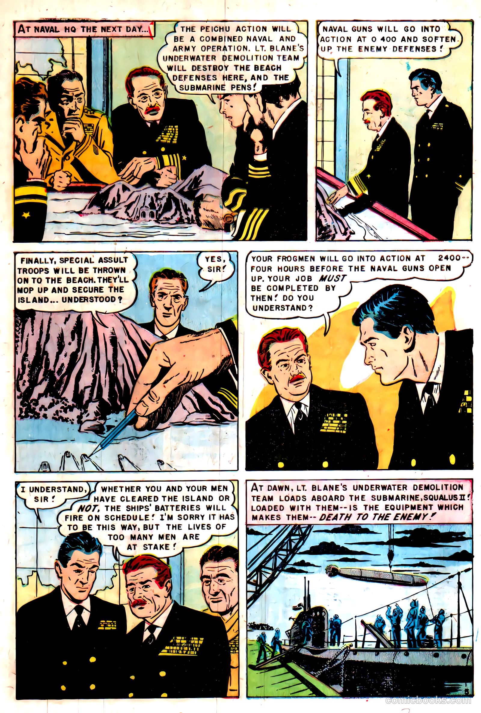Undersea Commandos #2 — page 7 of 36