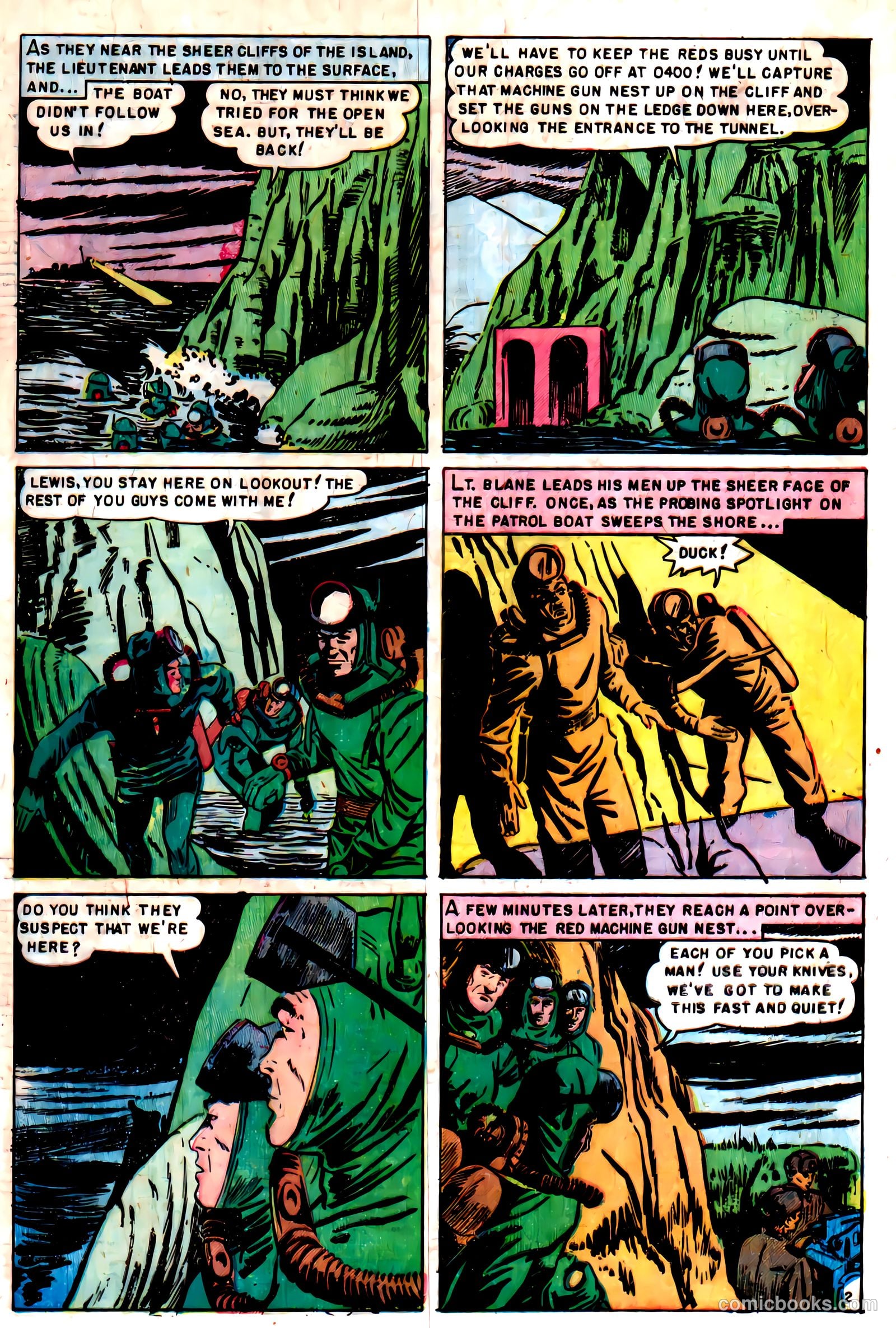 Undersea Commandos #2 — page 20 of 36