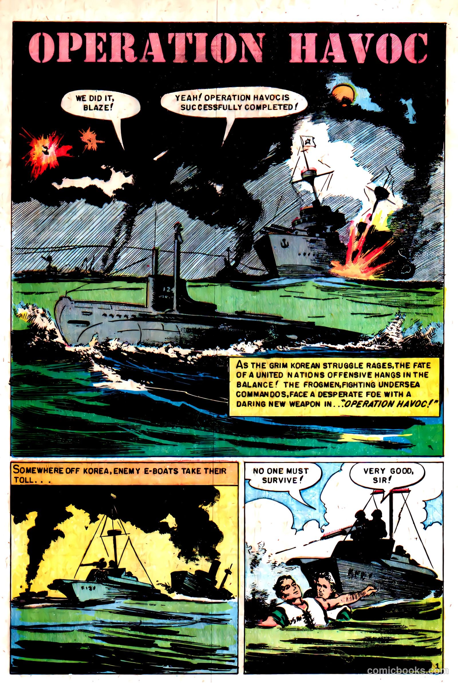 Undersea Commandos #2 — page 28 of 36