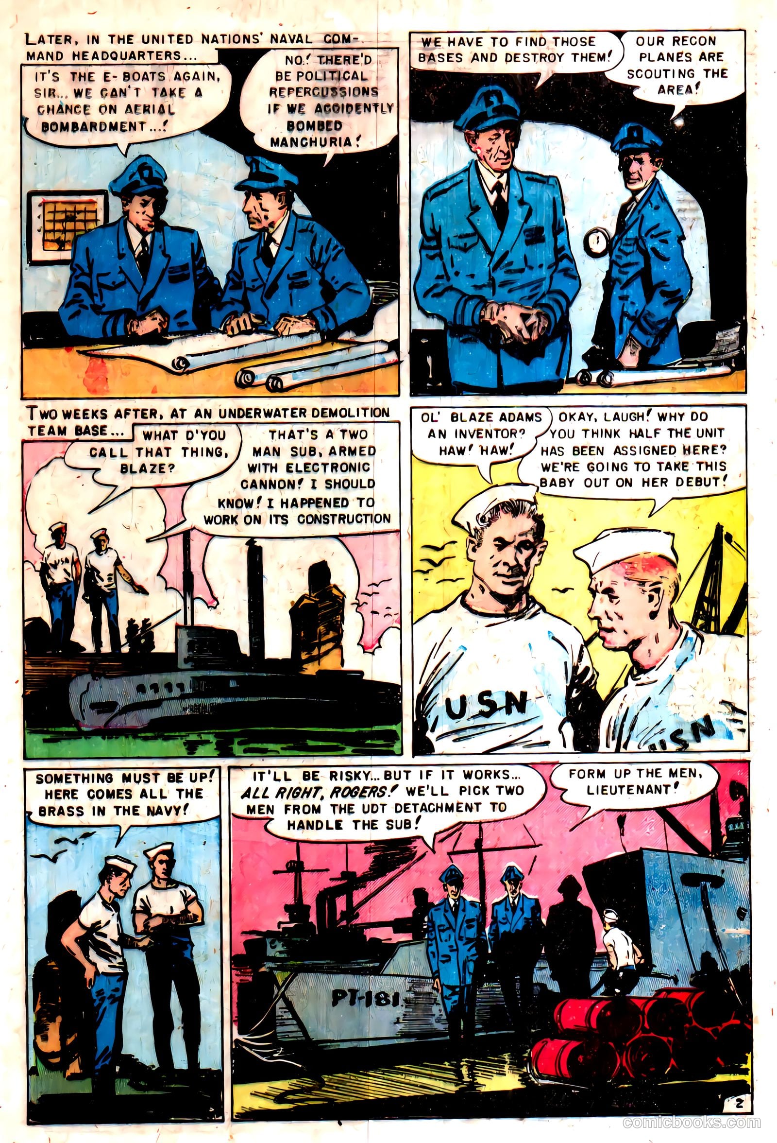 Undersea Commandos #2 — page 29 of 36