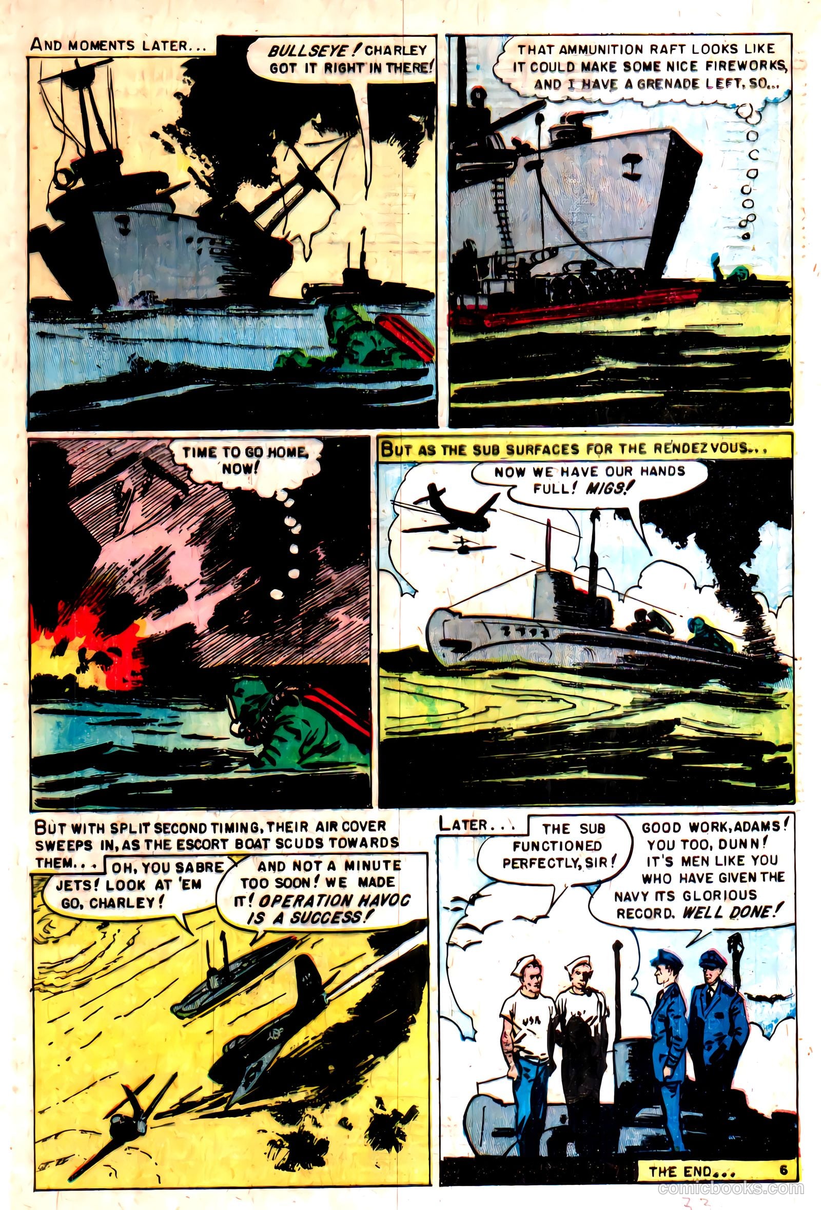 Undersea Commandos #2 — page 33 of 36