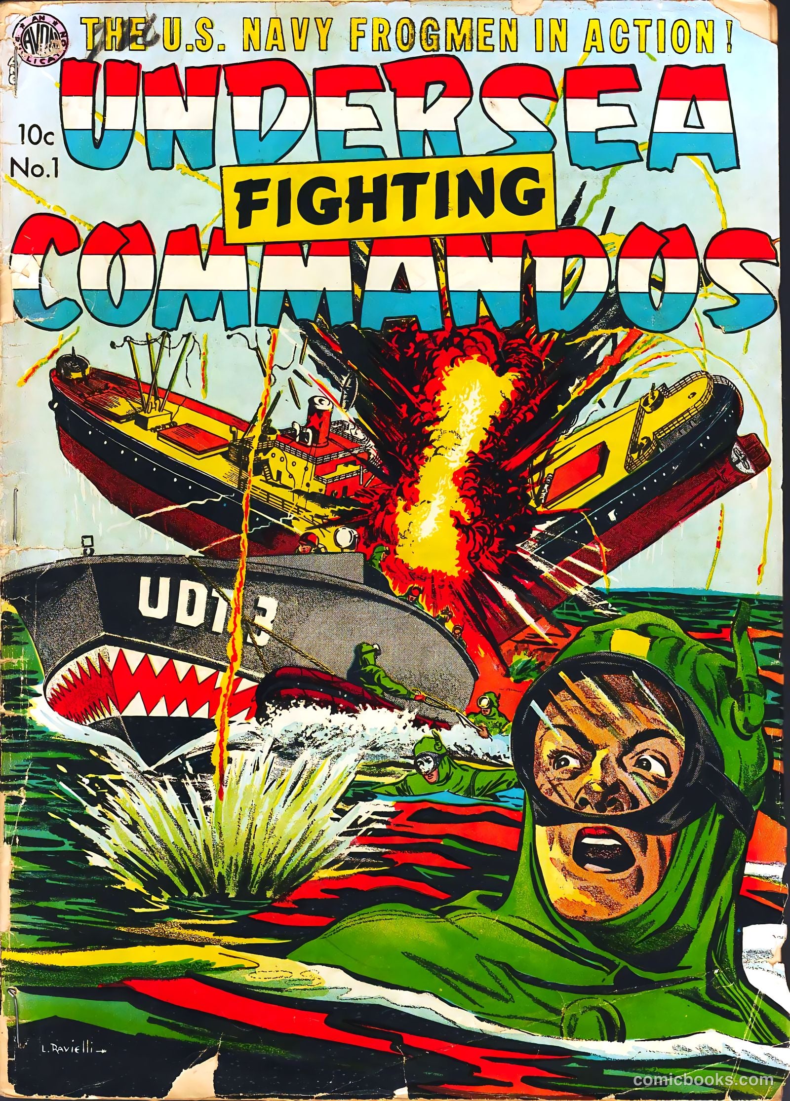 Undersea Fighting Commandos #1 — page 1 of 36
