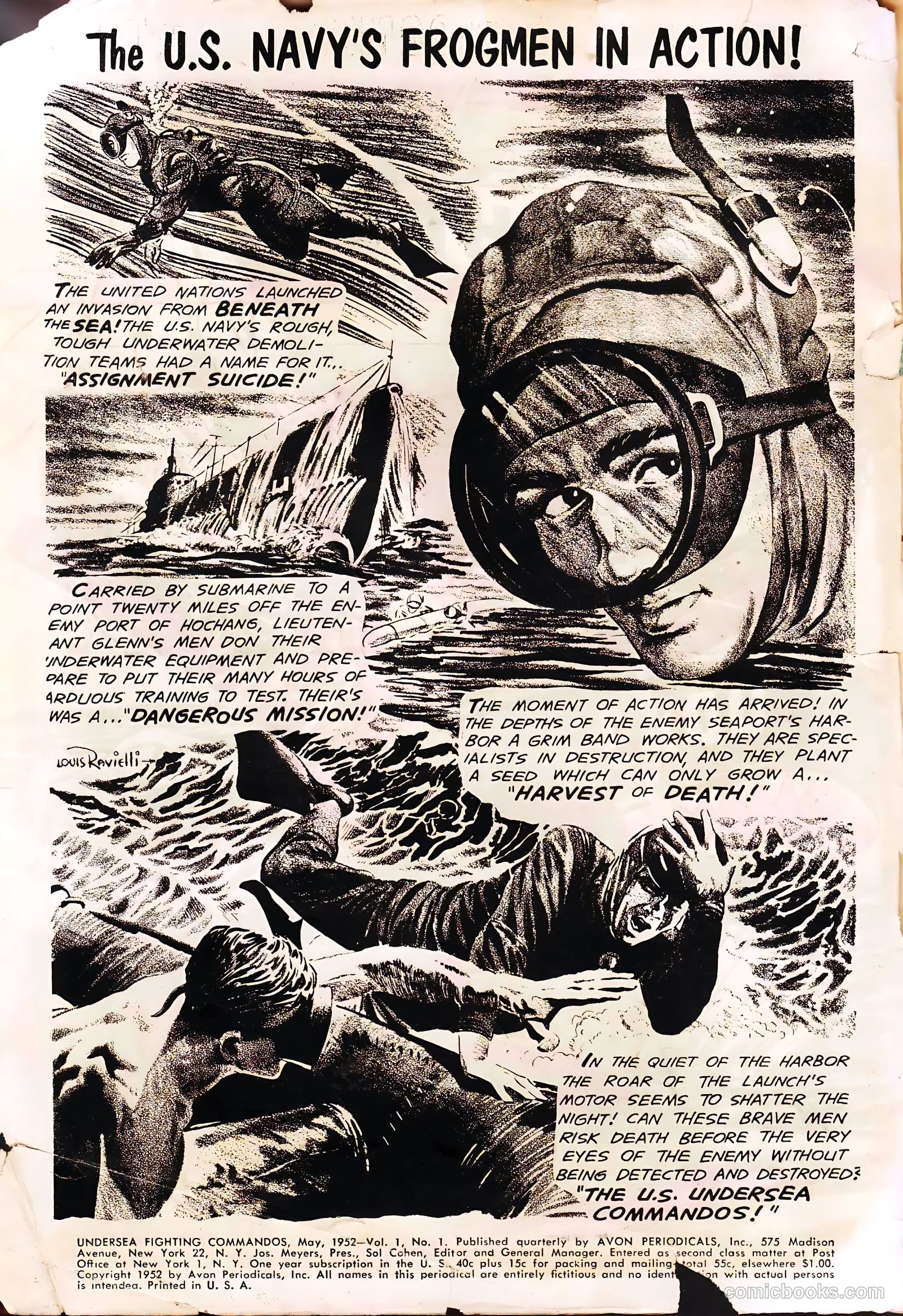 Undersea Fighting Commandos #1 — page 2 of 36