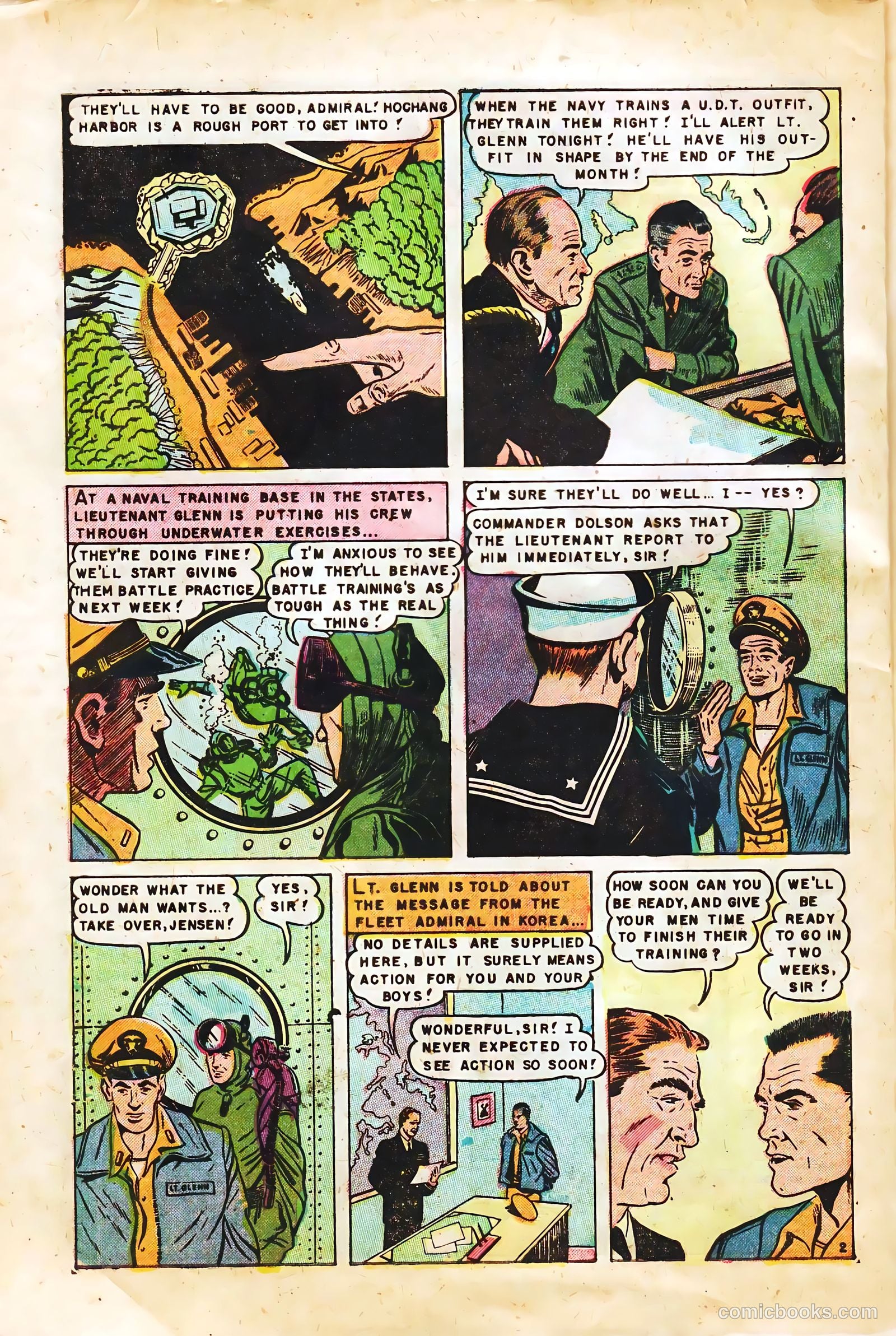 Undersea Fighting Commandos #1 — page 4 of 36