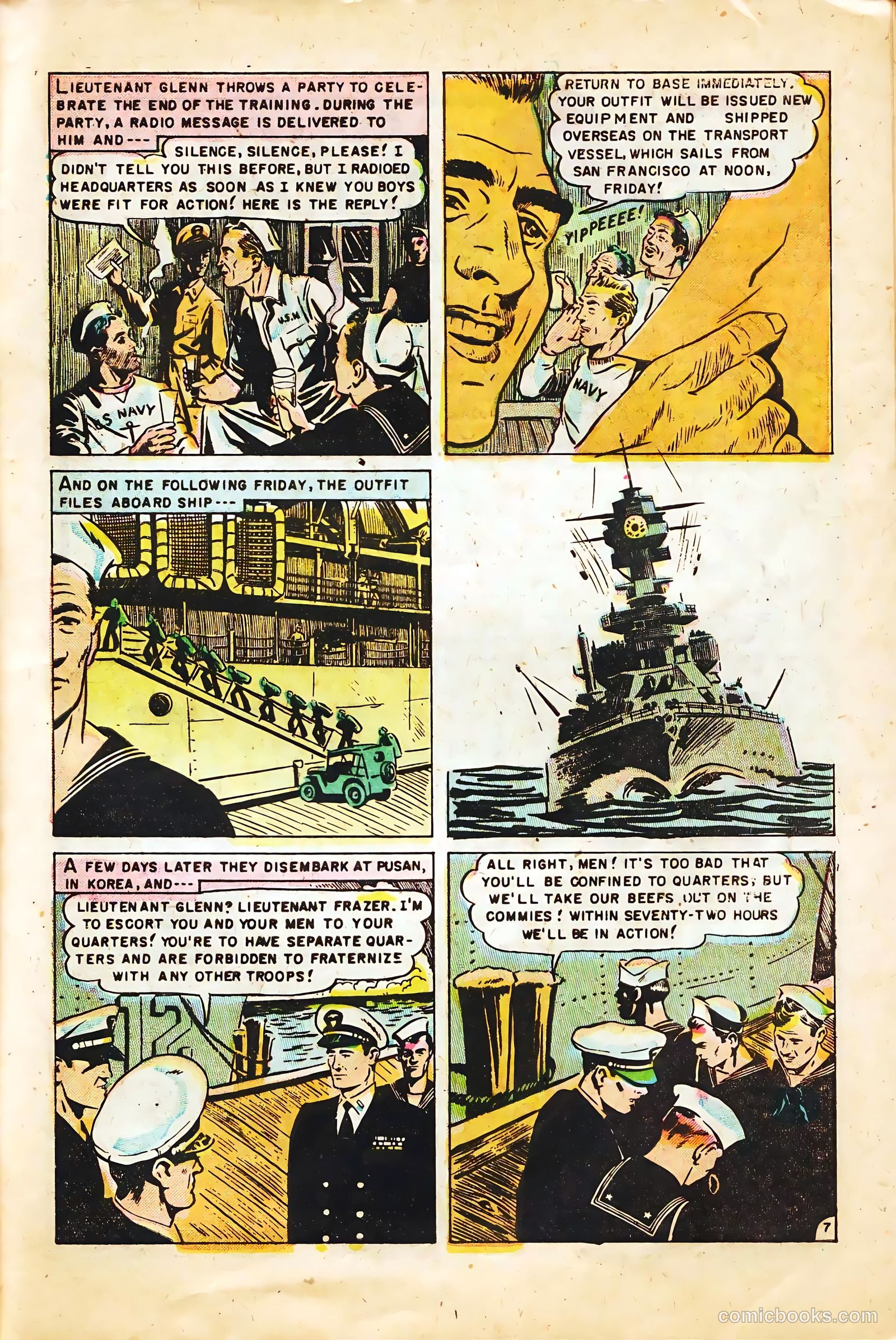 Undersea Fighting Commandos #1 — page 9 of 36