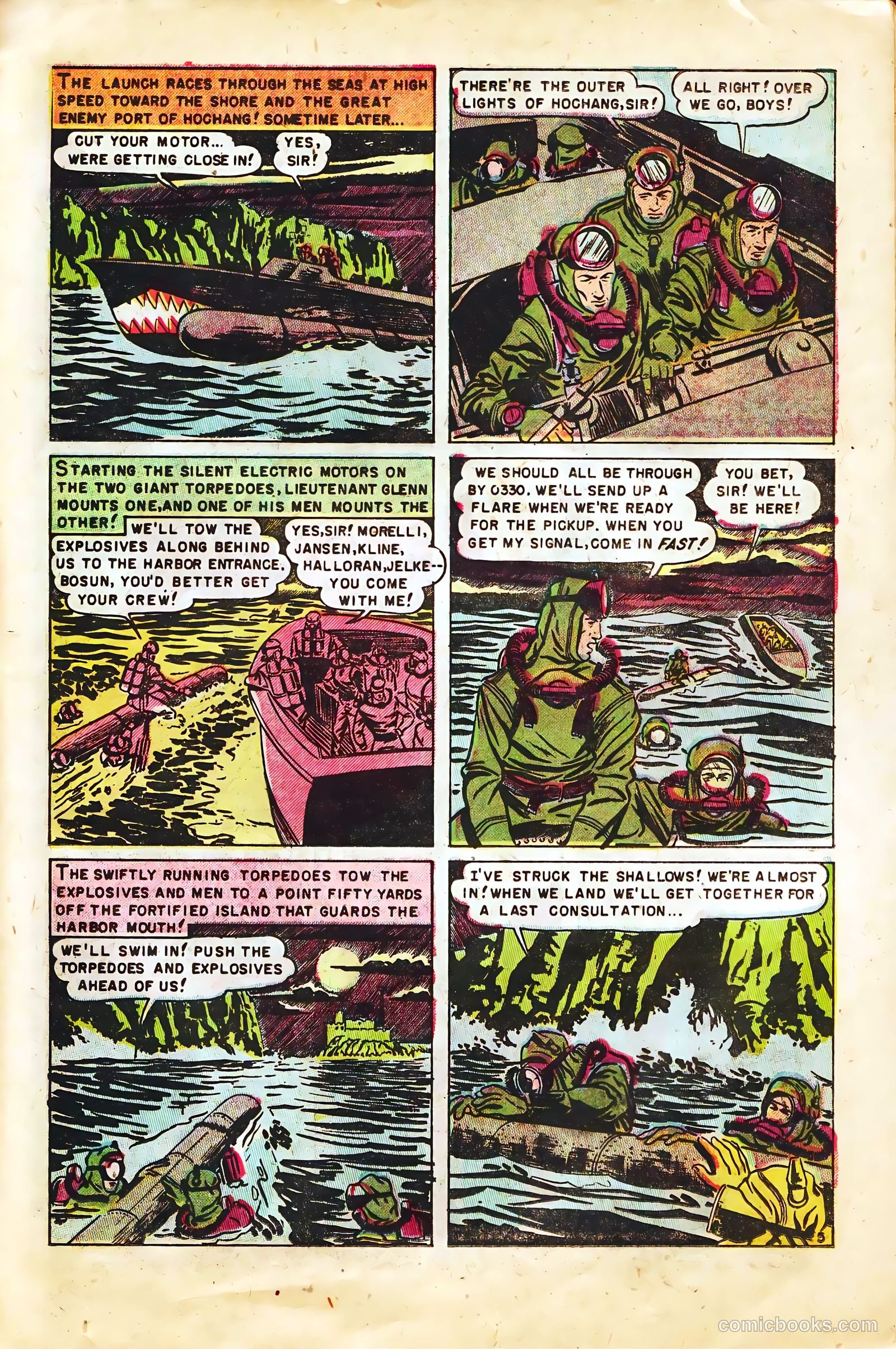 Undersea Fighting Commandos #1 — page 15 of 36