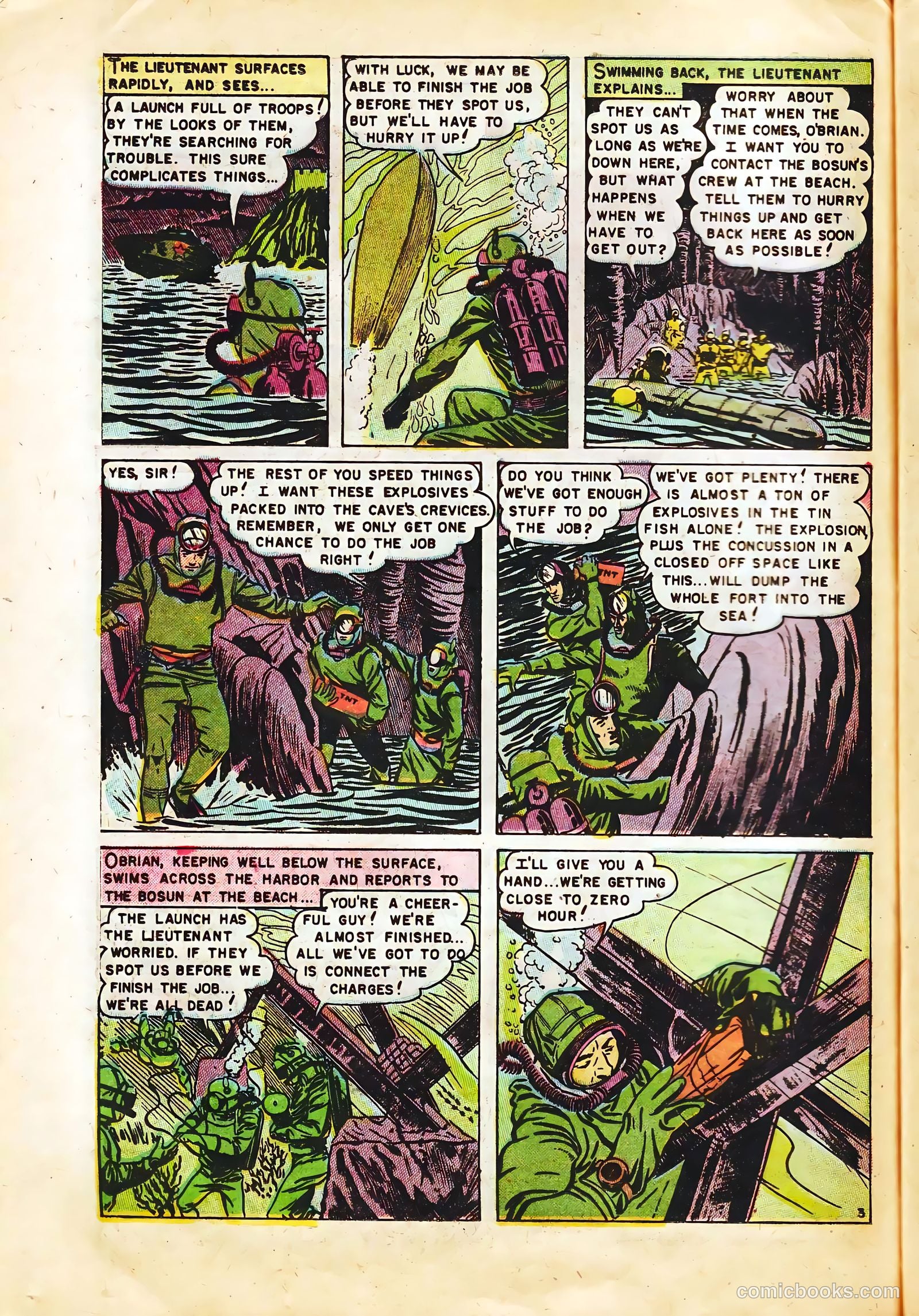 Undersea Fighting Commandos #1 — page 22 of 36