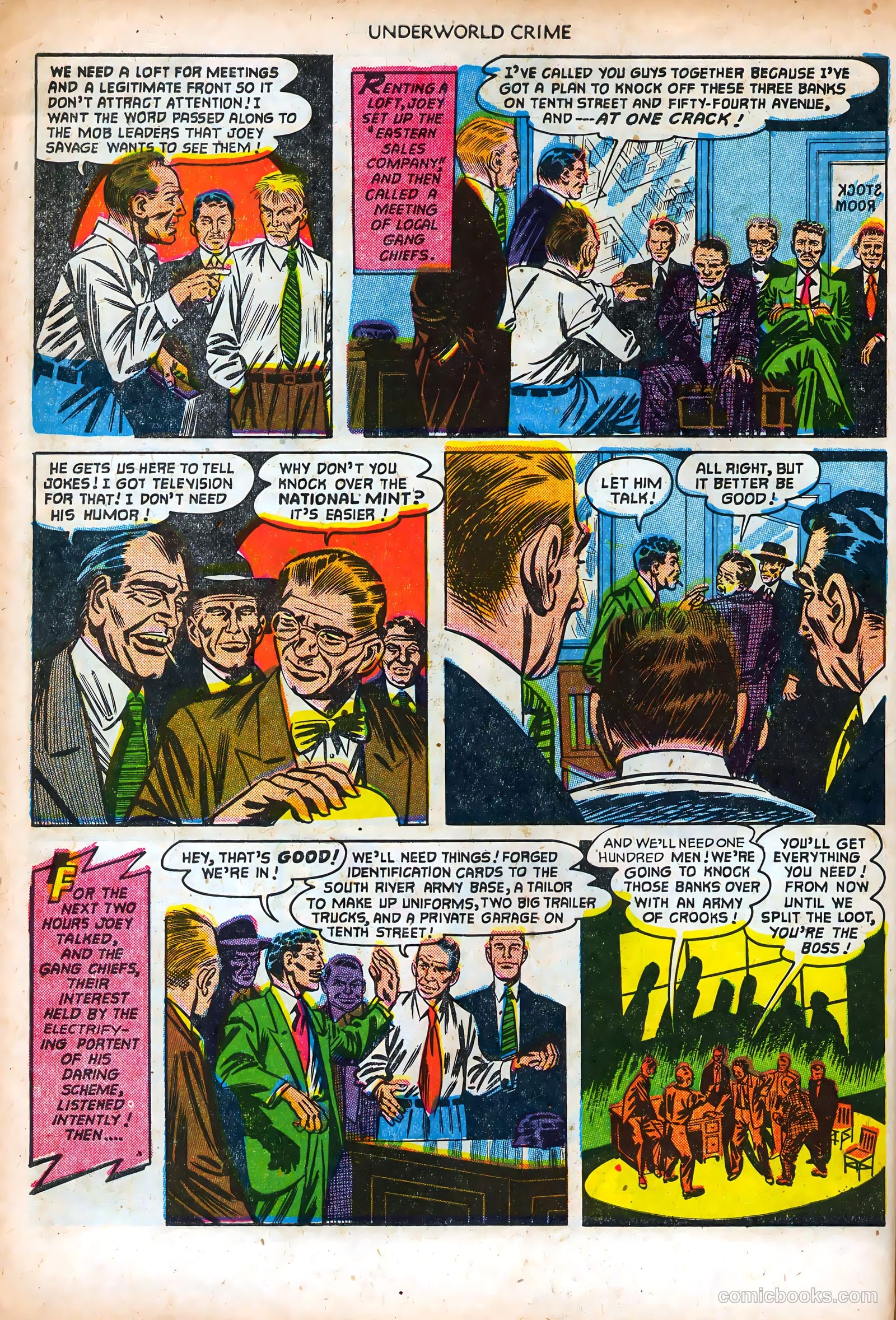 Underworld Crime #1 — page 6 of 36