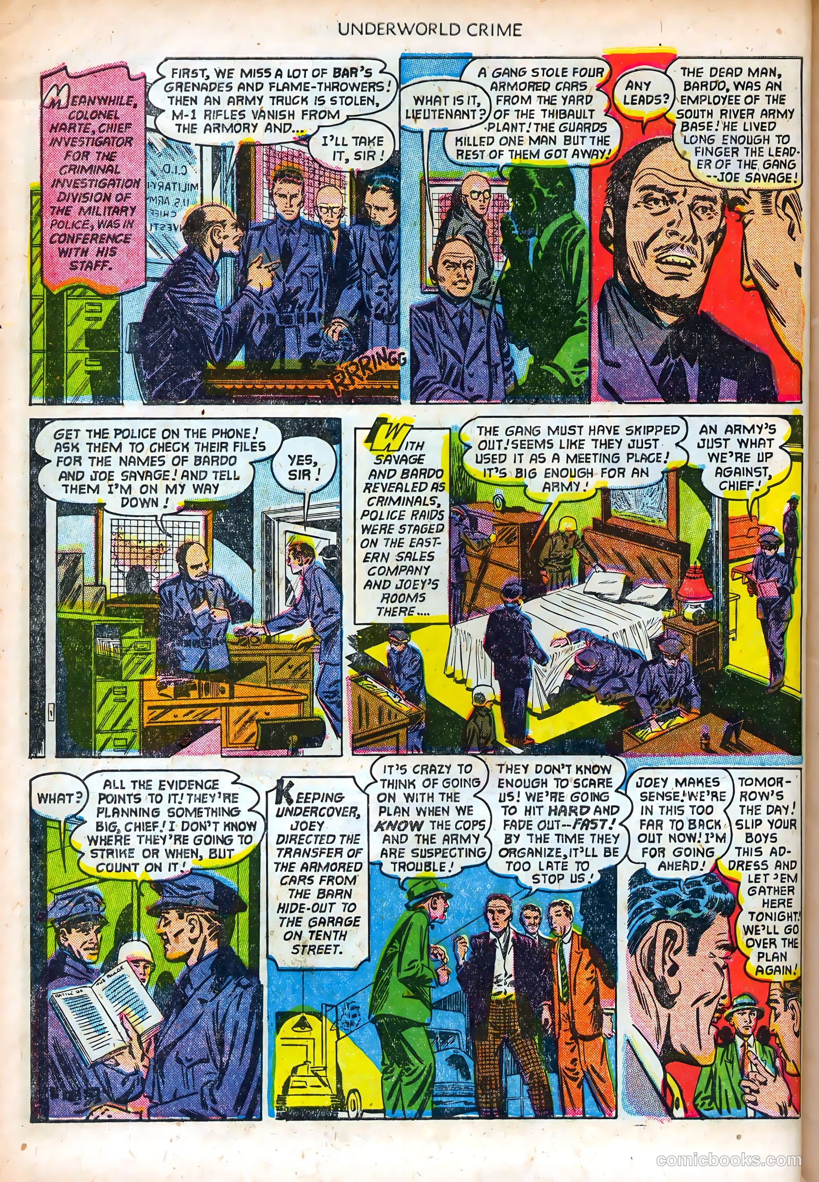 Underworld Crime #1 — page 10 of 36