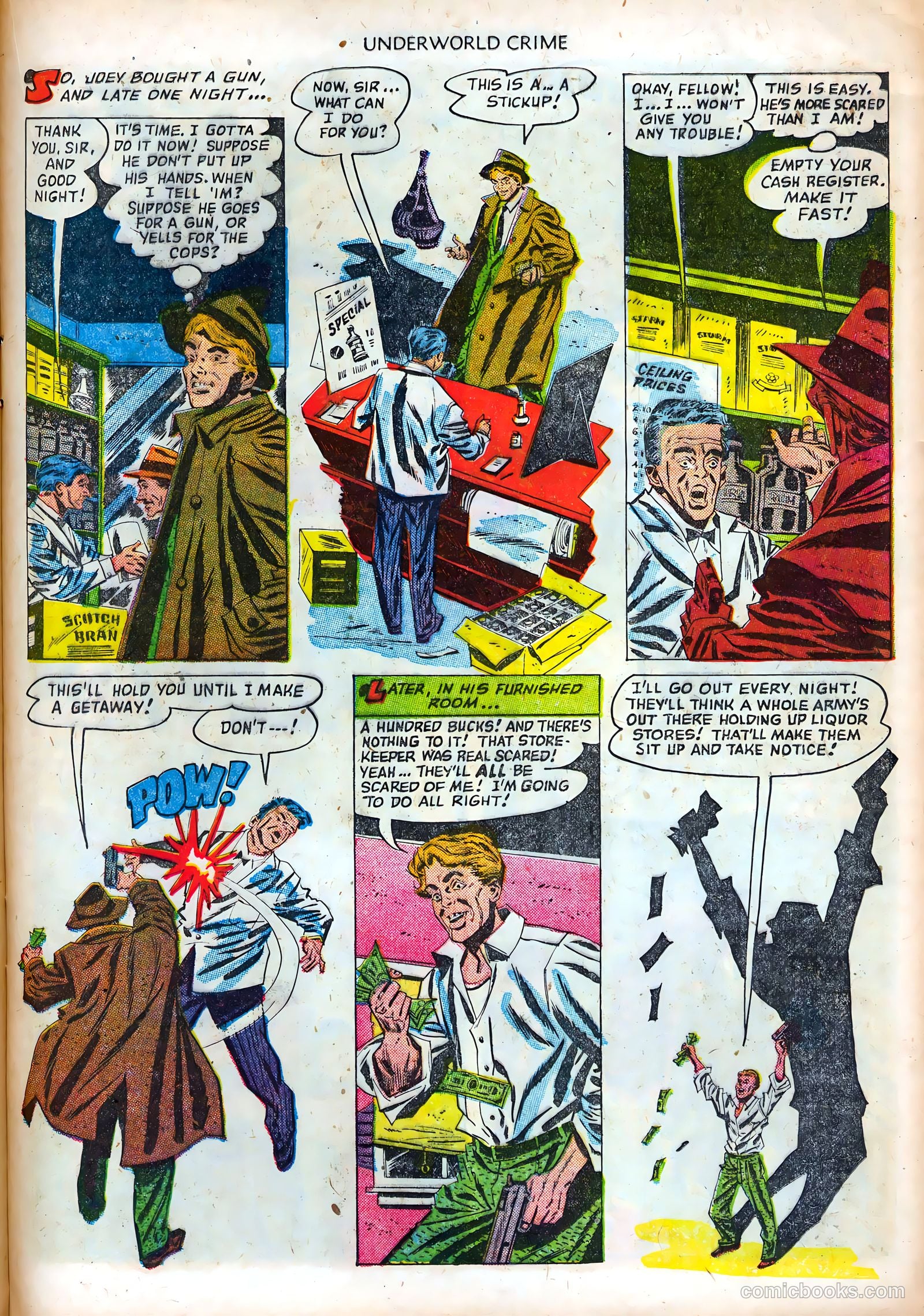 Underworld Crime #1 — page 17 of 36