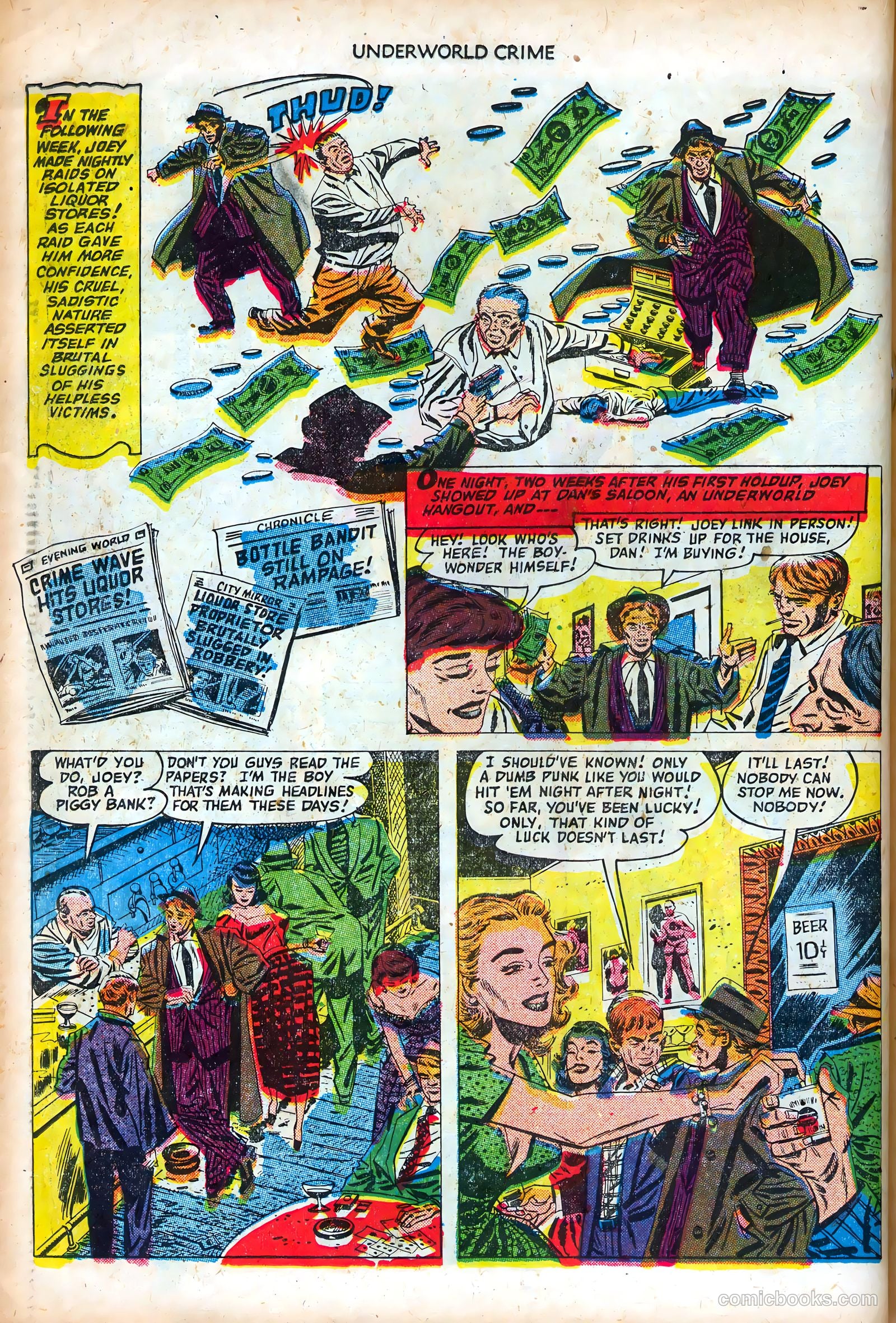 Underworld Crime #1 — page 18 of 36
