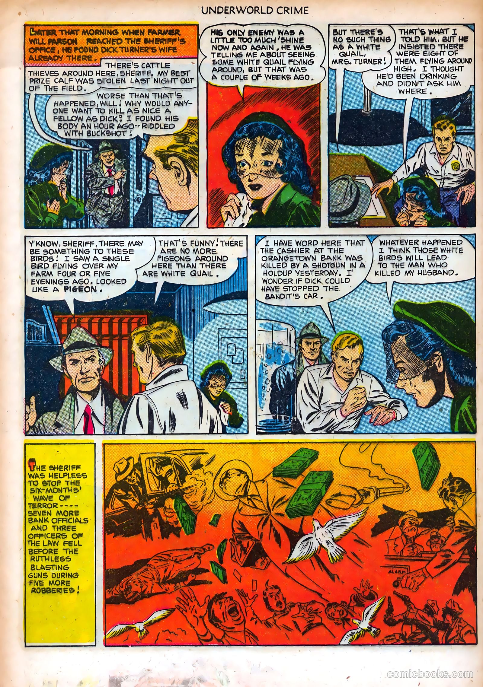 Underworld Crime #1 — page 32 of 36