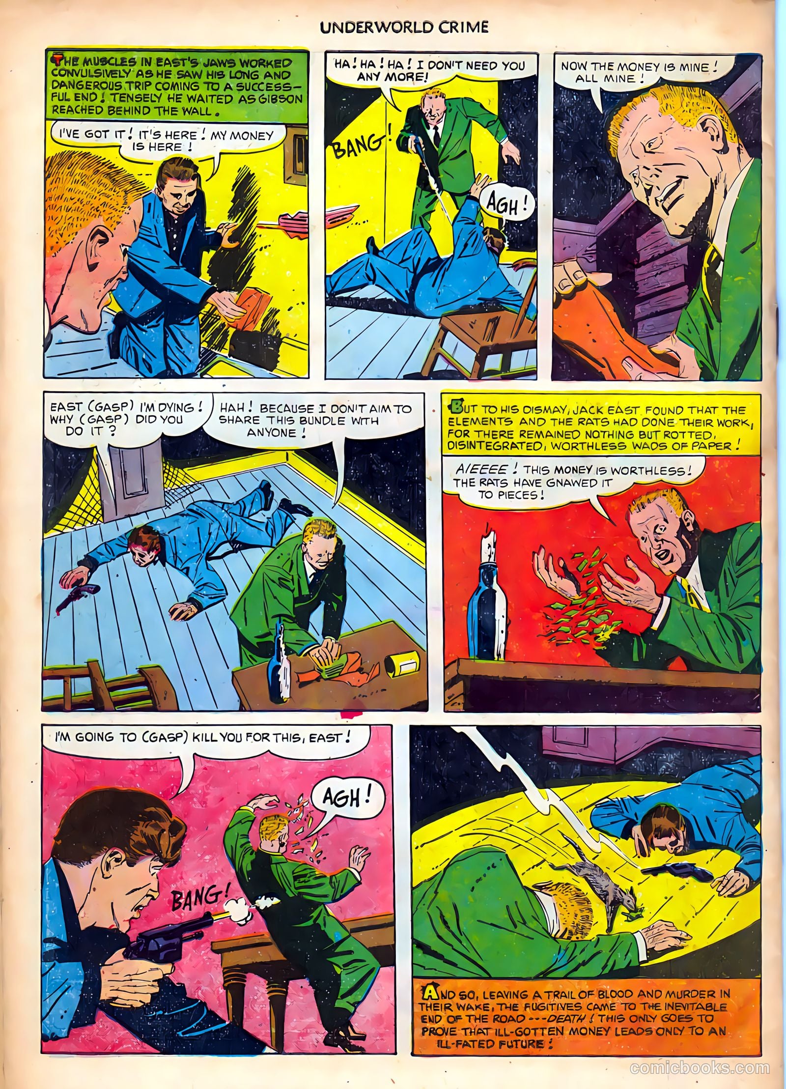 Underworld Crime #2 — page 34 of 36