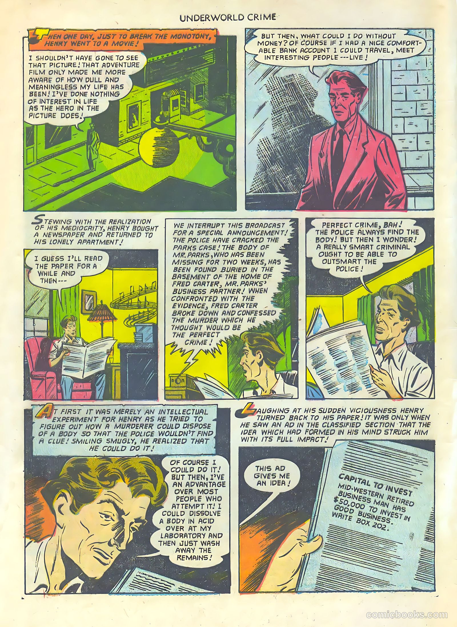 Underworld Crime #3 — page 4 of 36