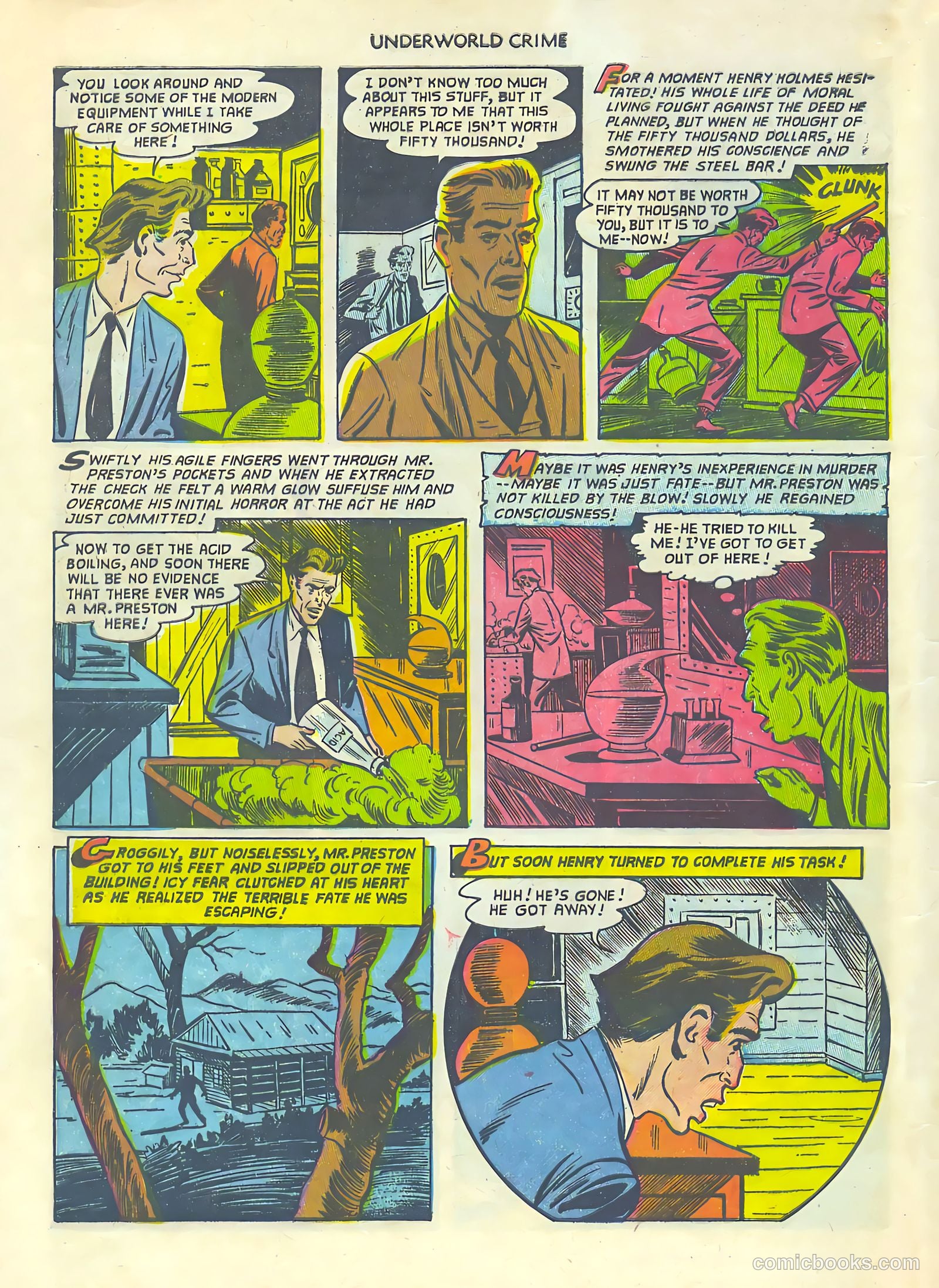 Underworld Crime #3 — page 8 of 36
