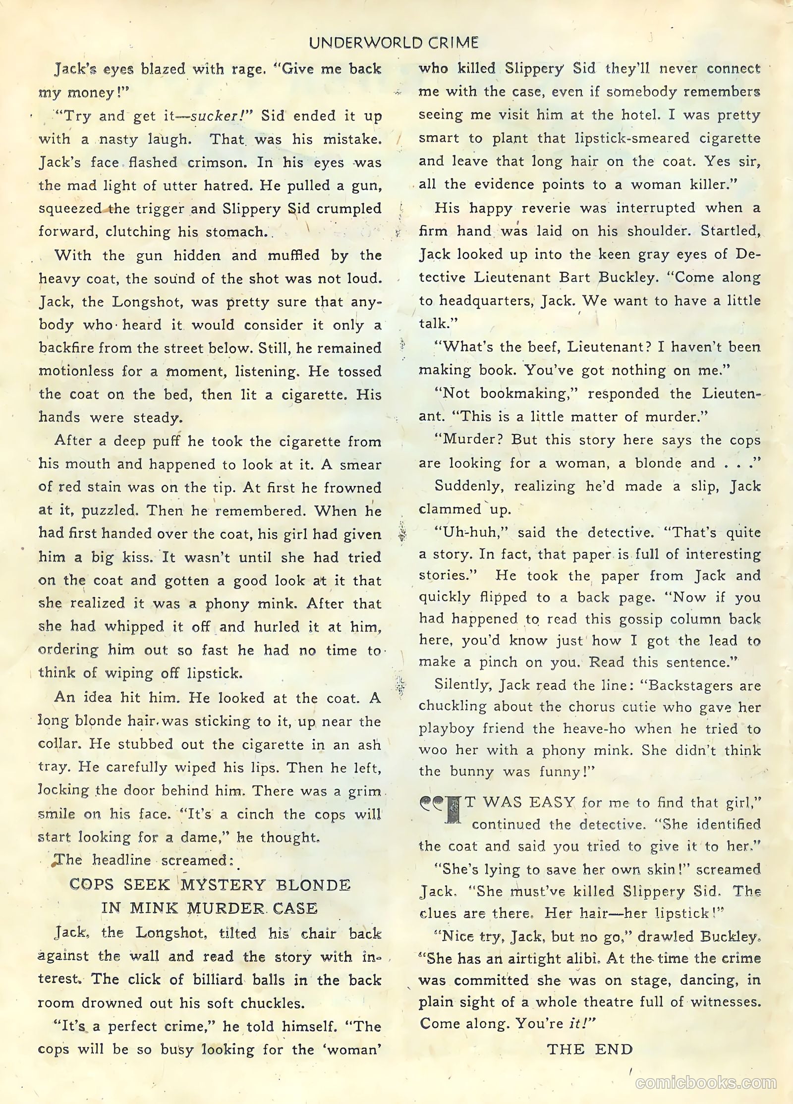 Underworld Crime #3 — page 26 of 36