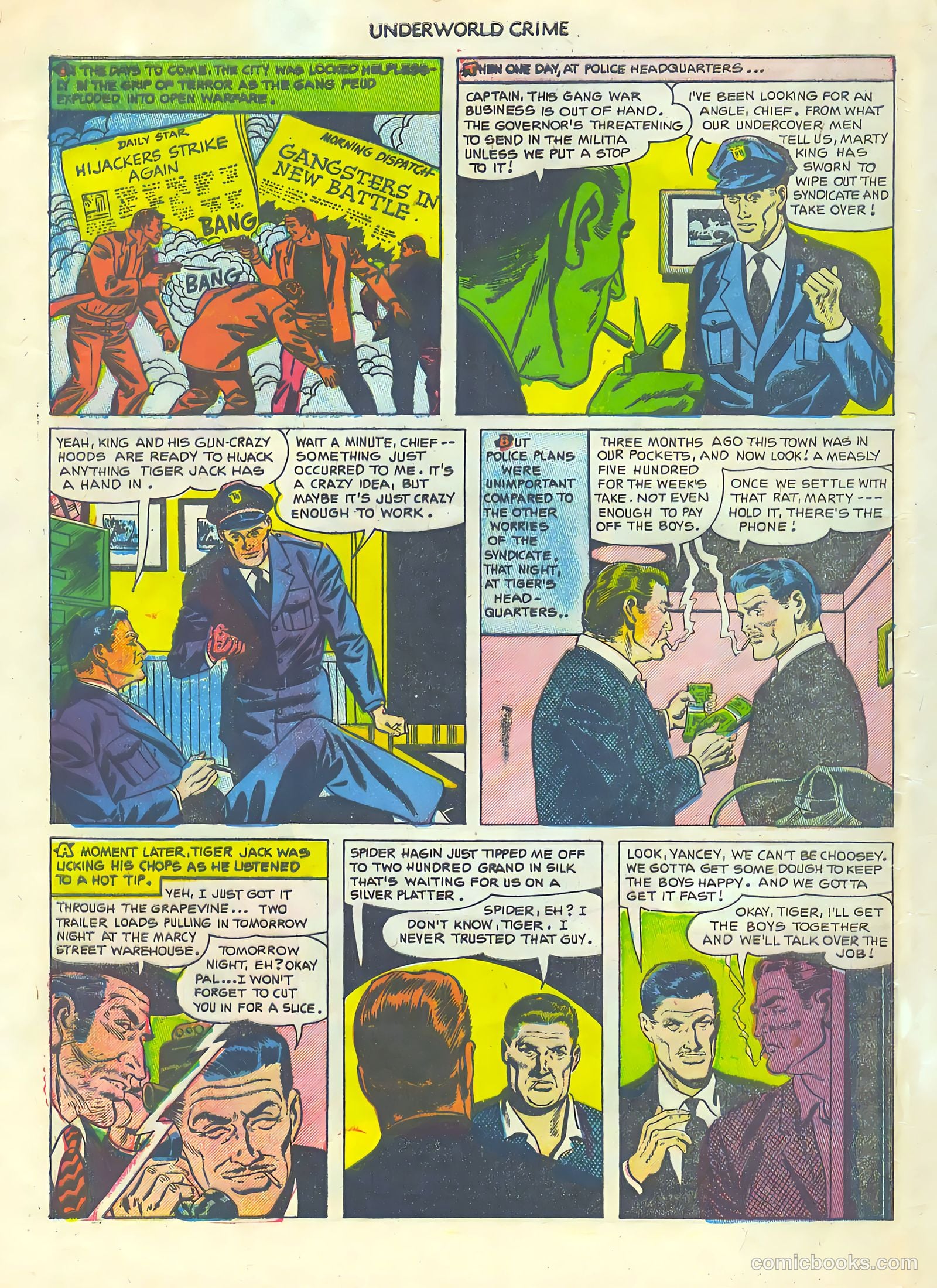 Underworld Crime #3 — page 32 of 36