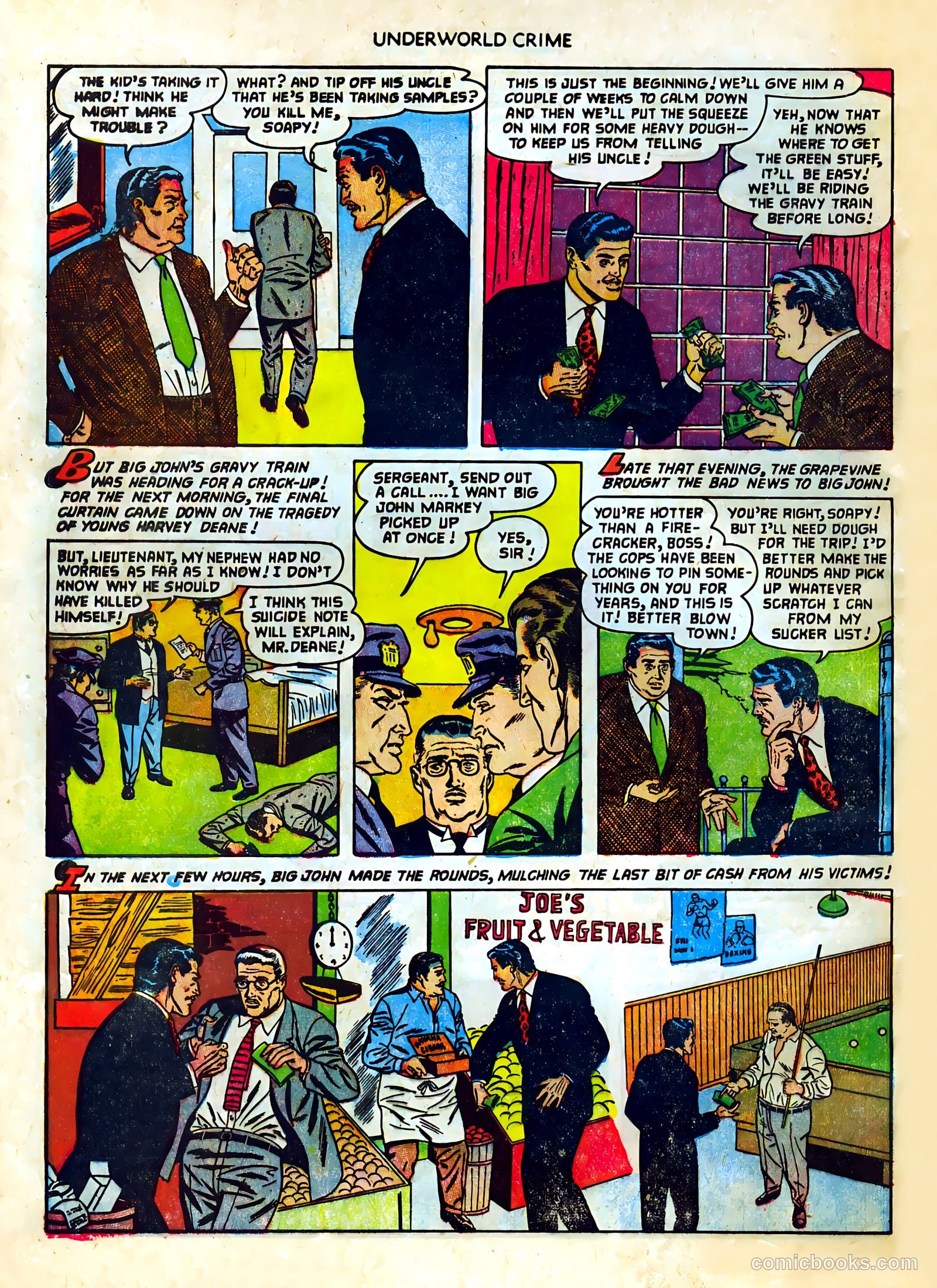 Underworld Crime #4 — page 32 of 36