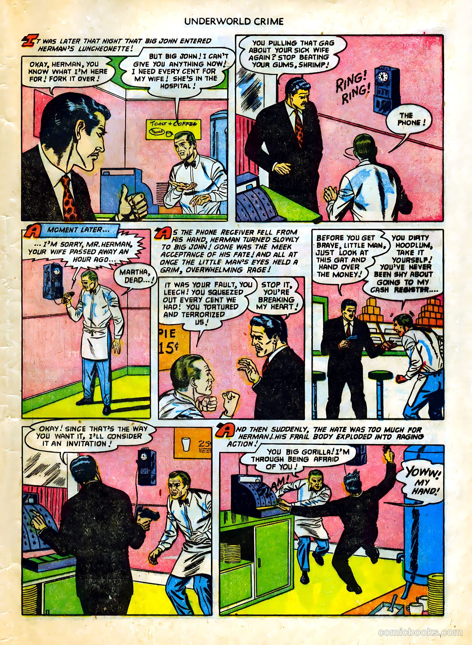 Underworld Crime #4 — page 33 of 36
