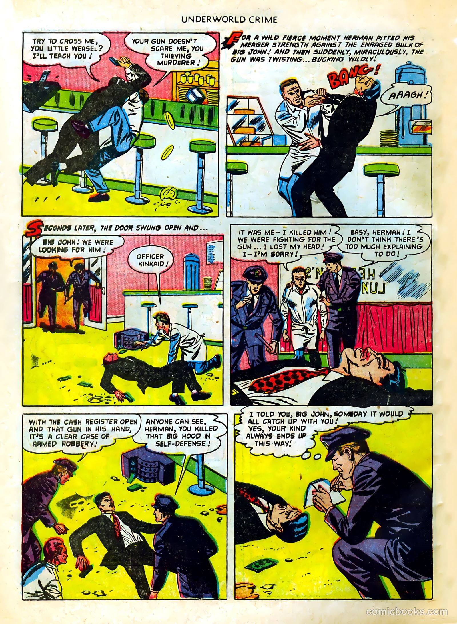 Underworld Crime #4 — page 34 of 36