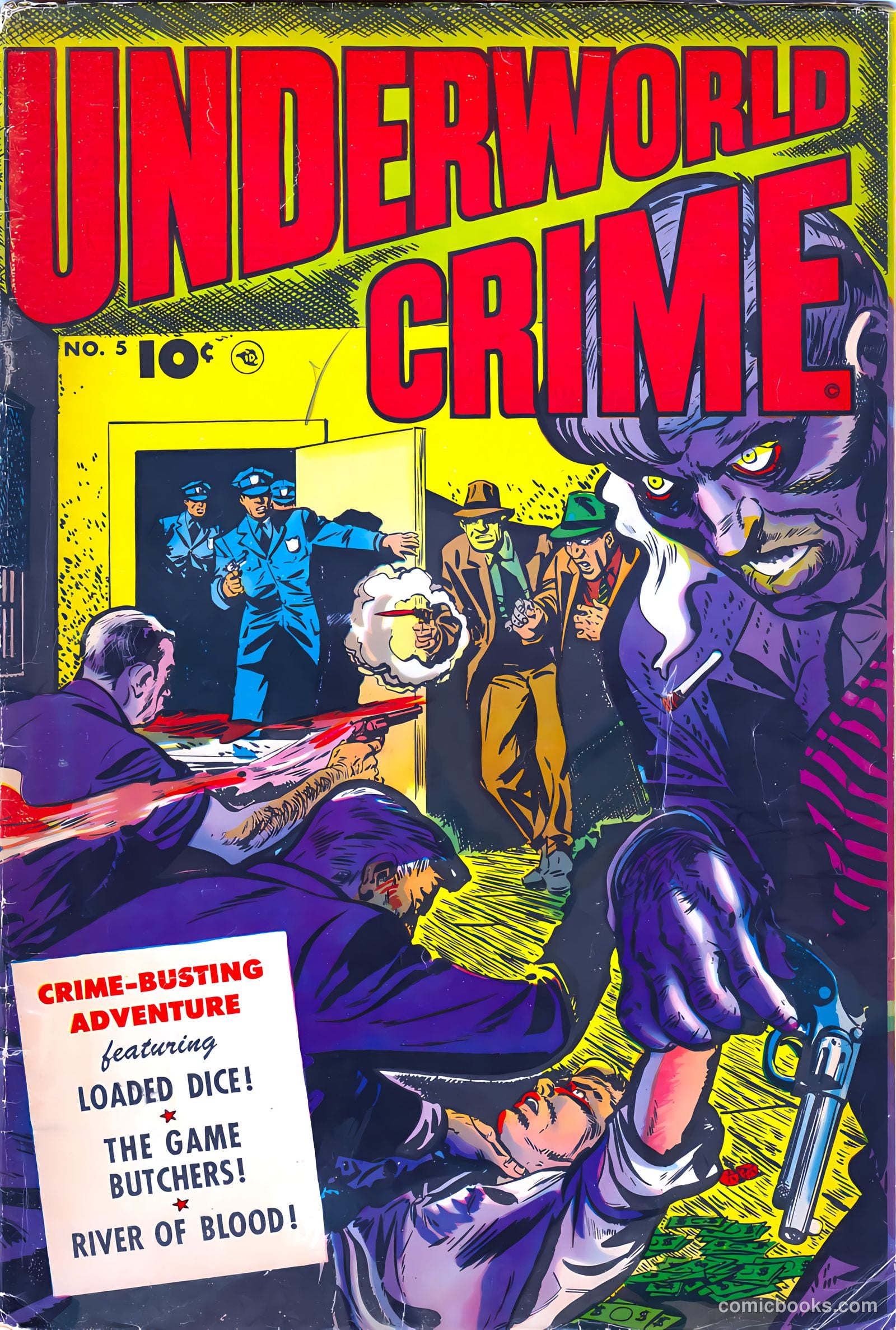 Underworld Crime #5 — page 1 of 36