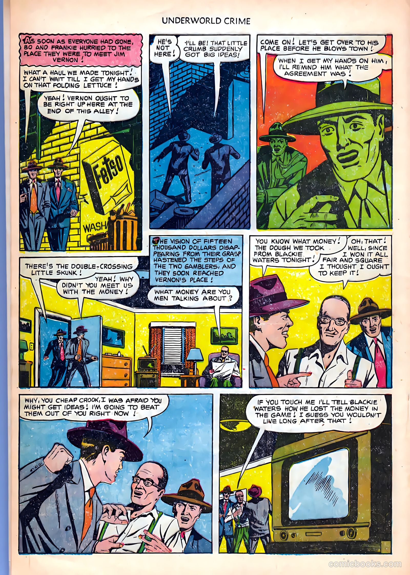 Underworld Crime #5 — page 8 of 36