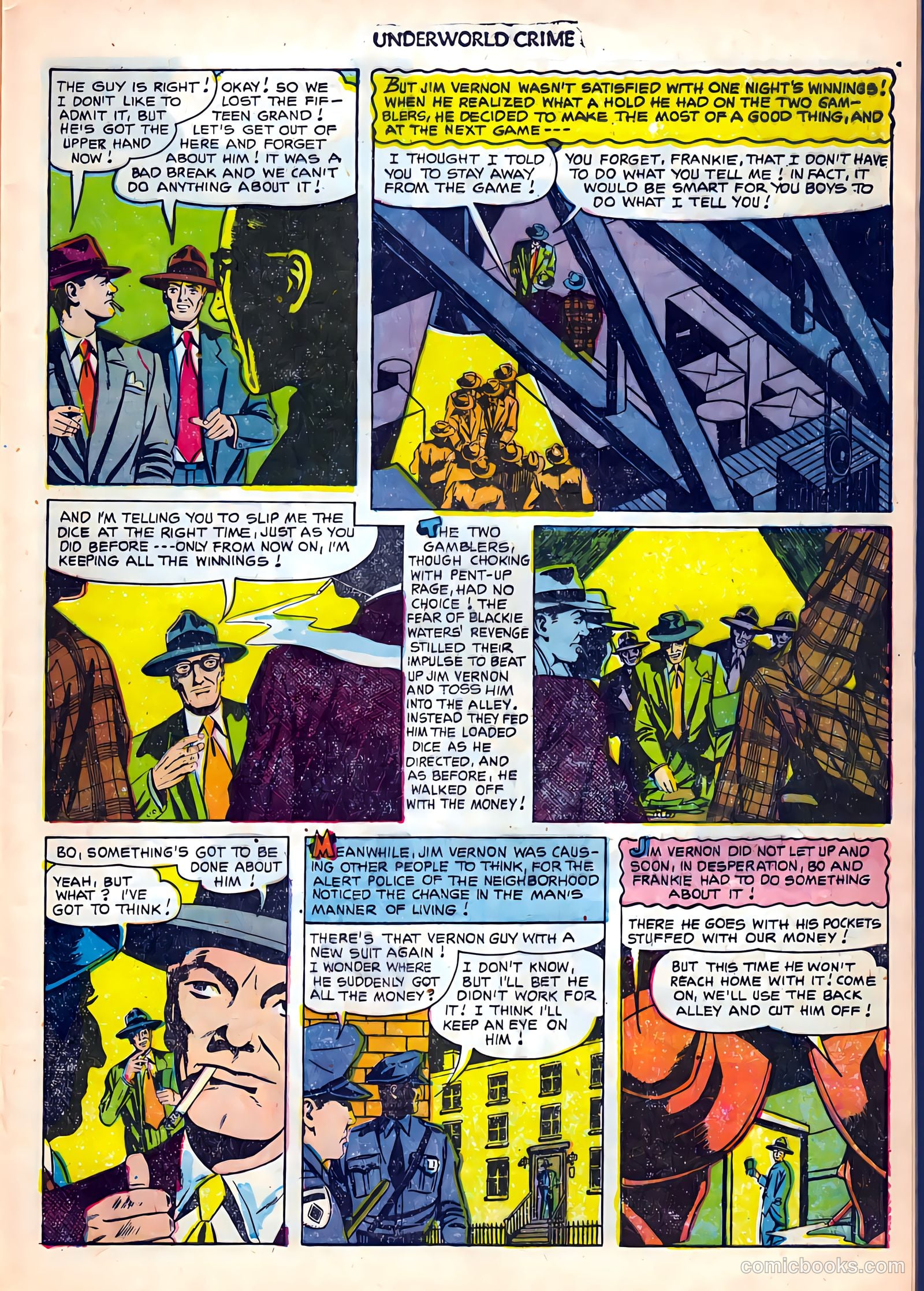 Underworld Crime #5 — page 9 of 36
