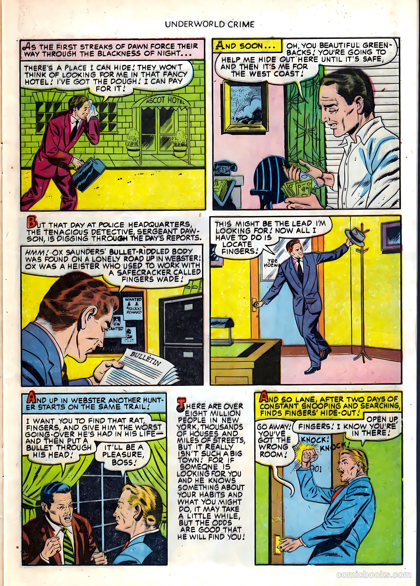 Underworld Crime #6 — page 9 of 36