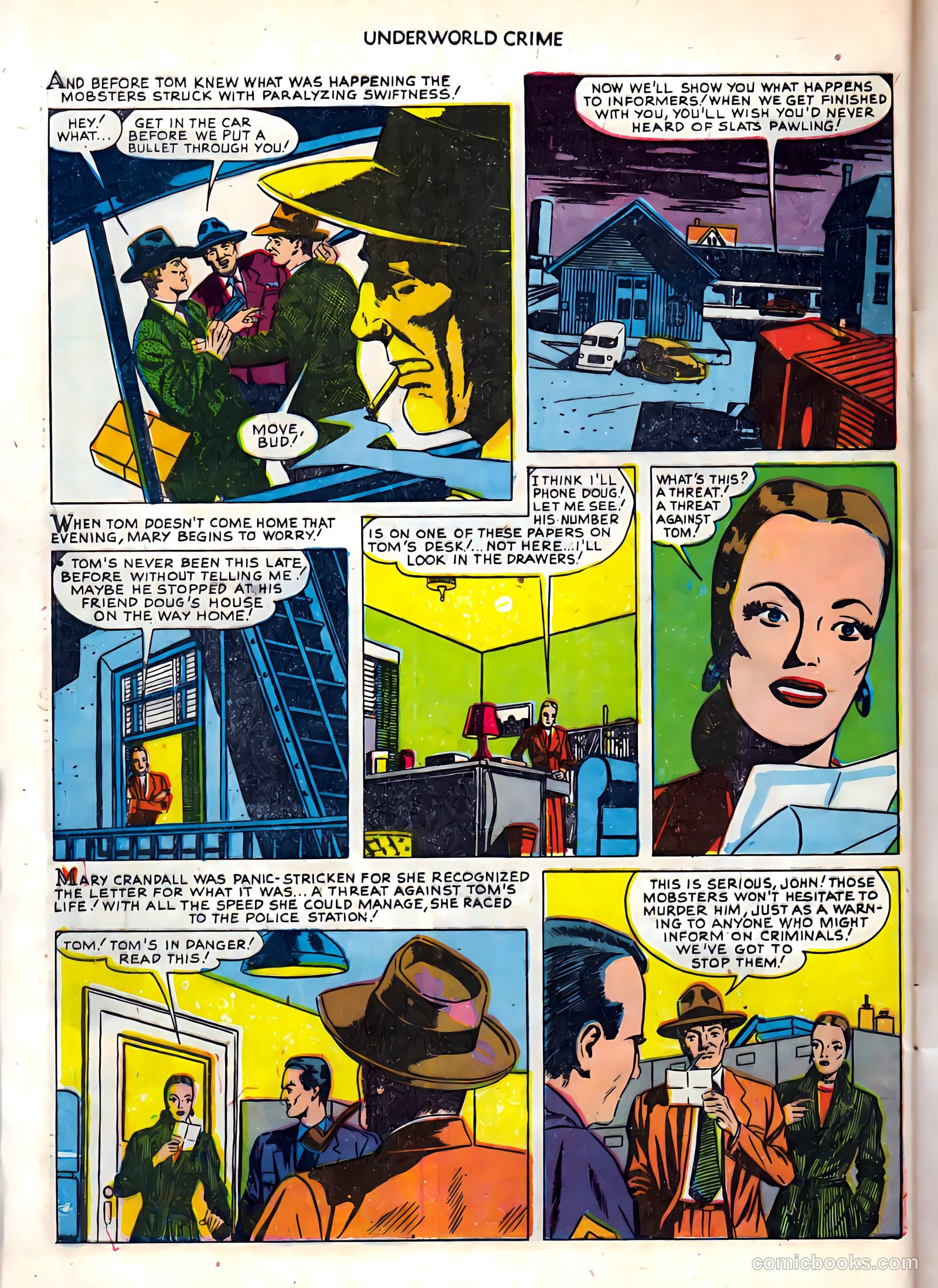 Underworld Crime #6 — page 32 of 36