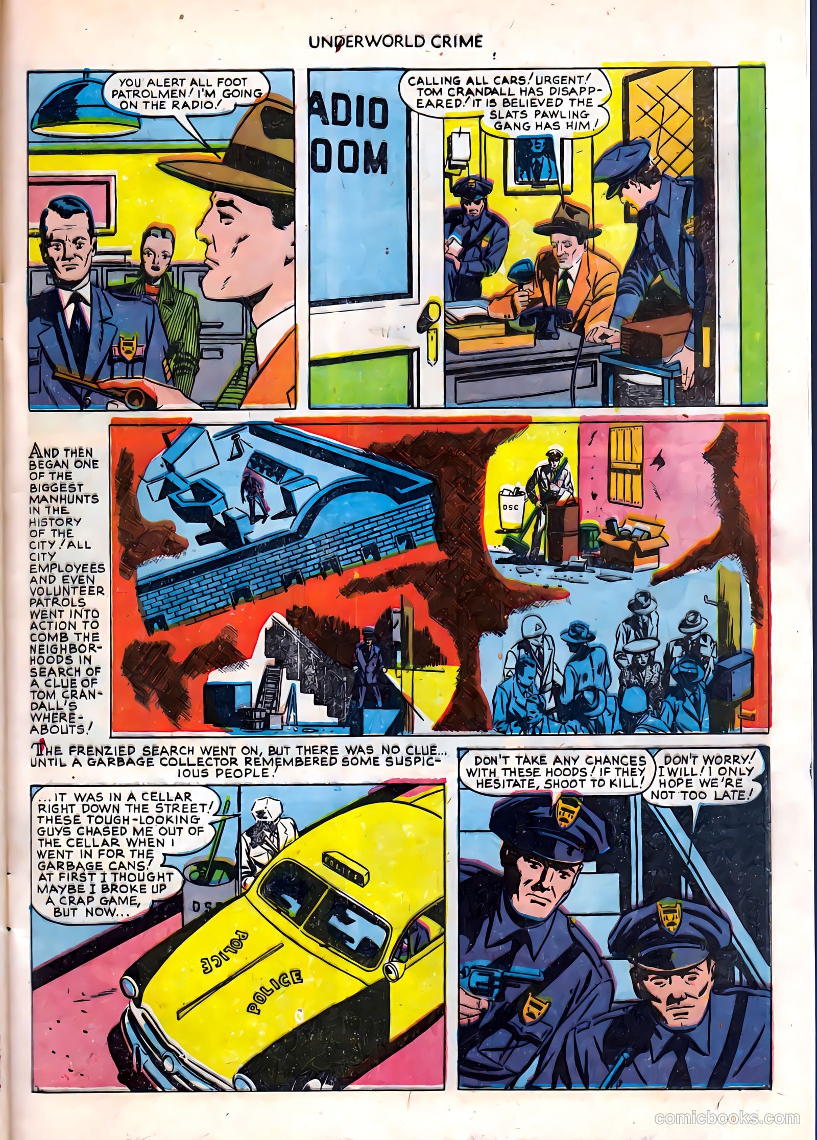Underworld Crime #6 — page 33 of 36