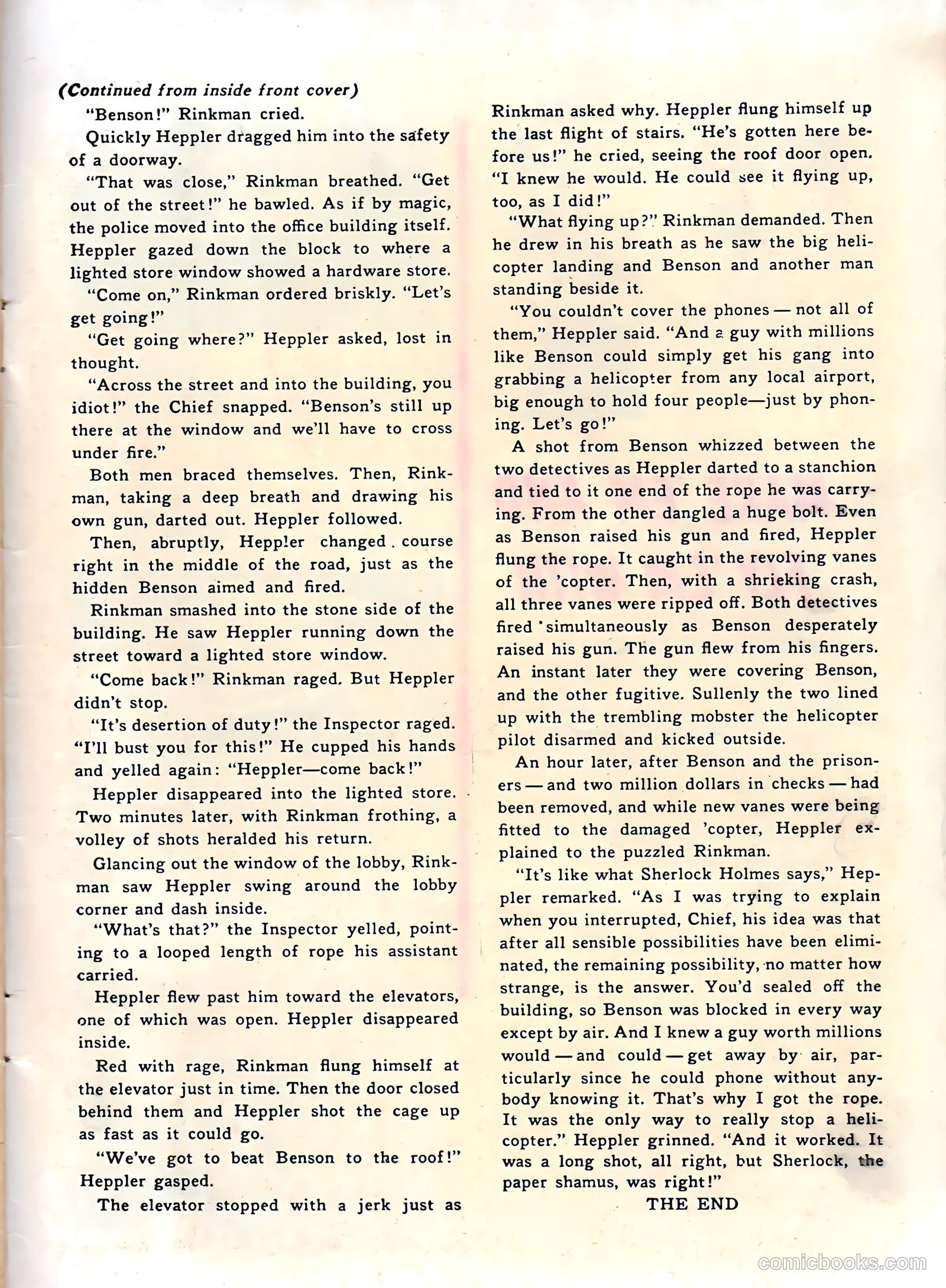 Underworld Crime #6 — page 35 of 36
