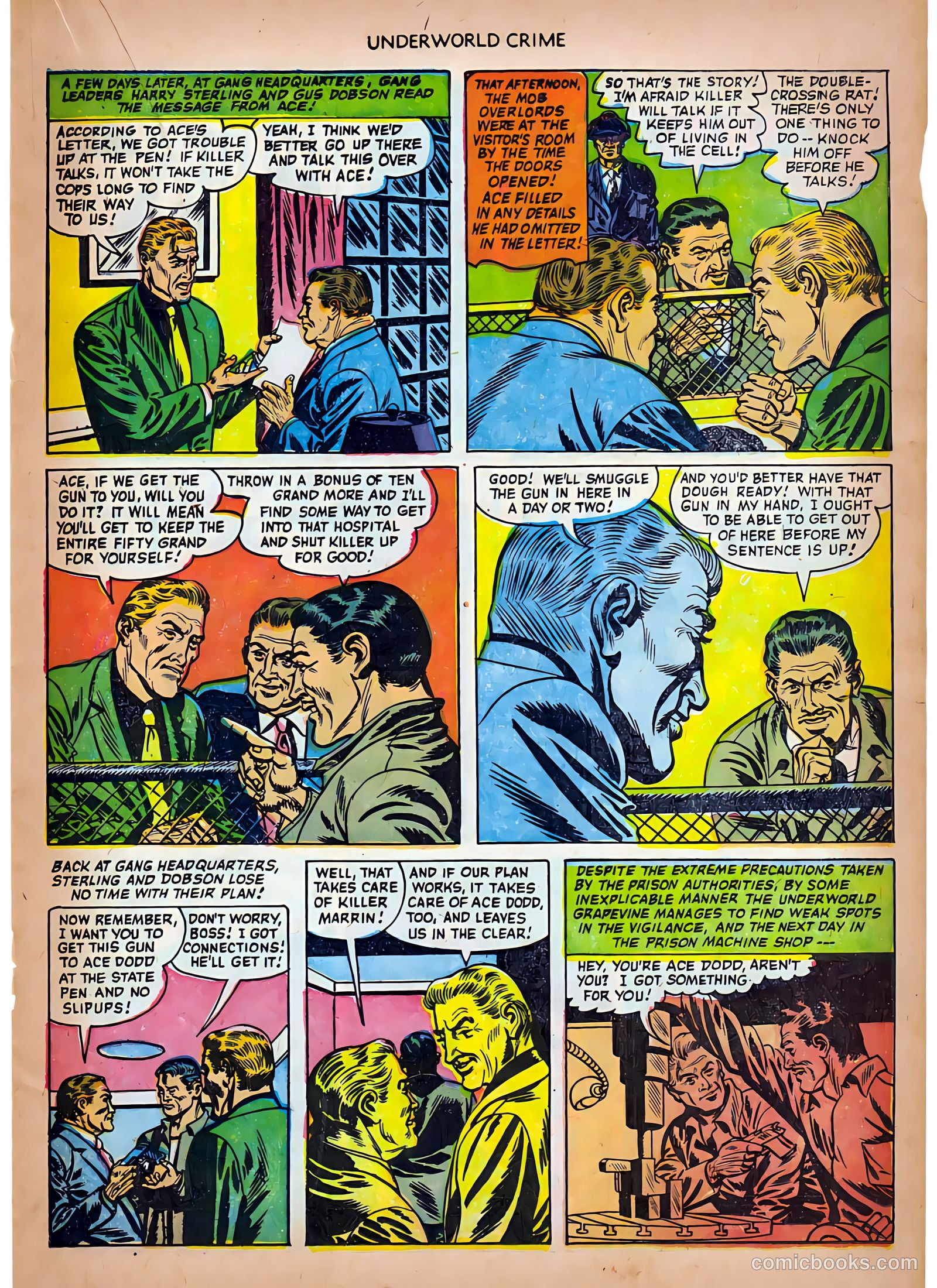 Underworld Crime #7 — page 17 of 36