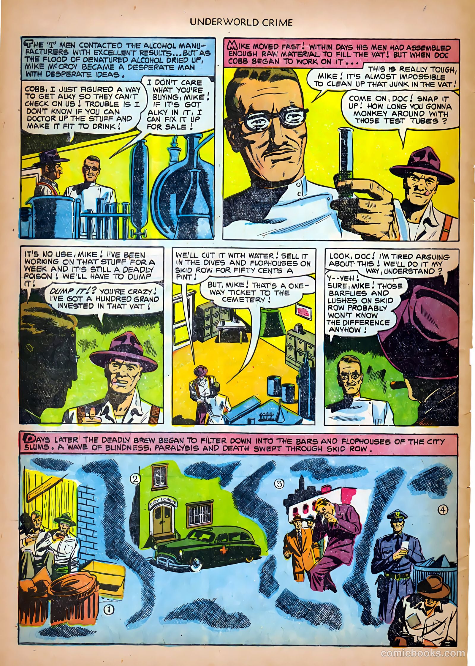 Underworld Crime #7 — page 32 of 36