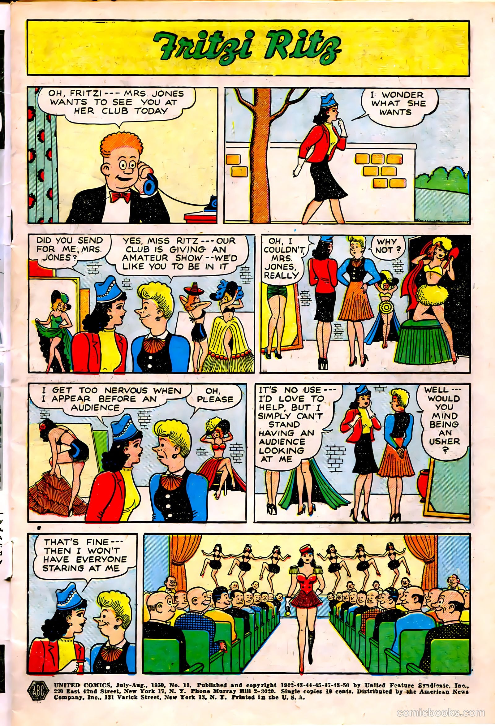 United Comics #11 — page 3 of 36