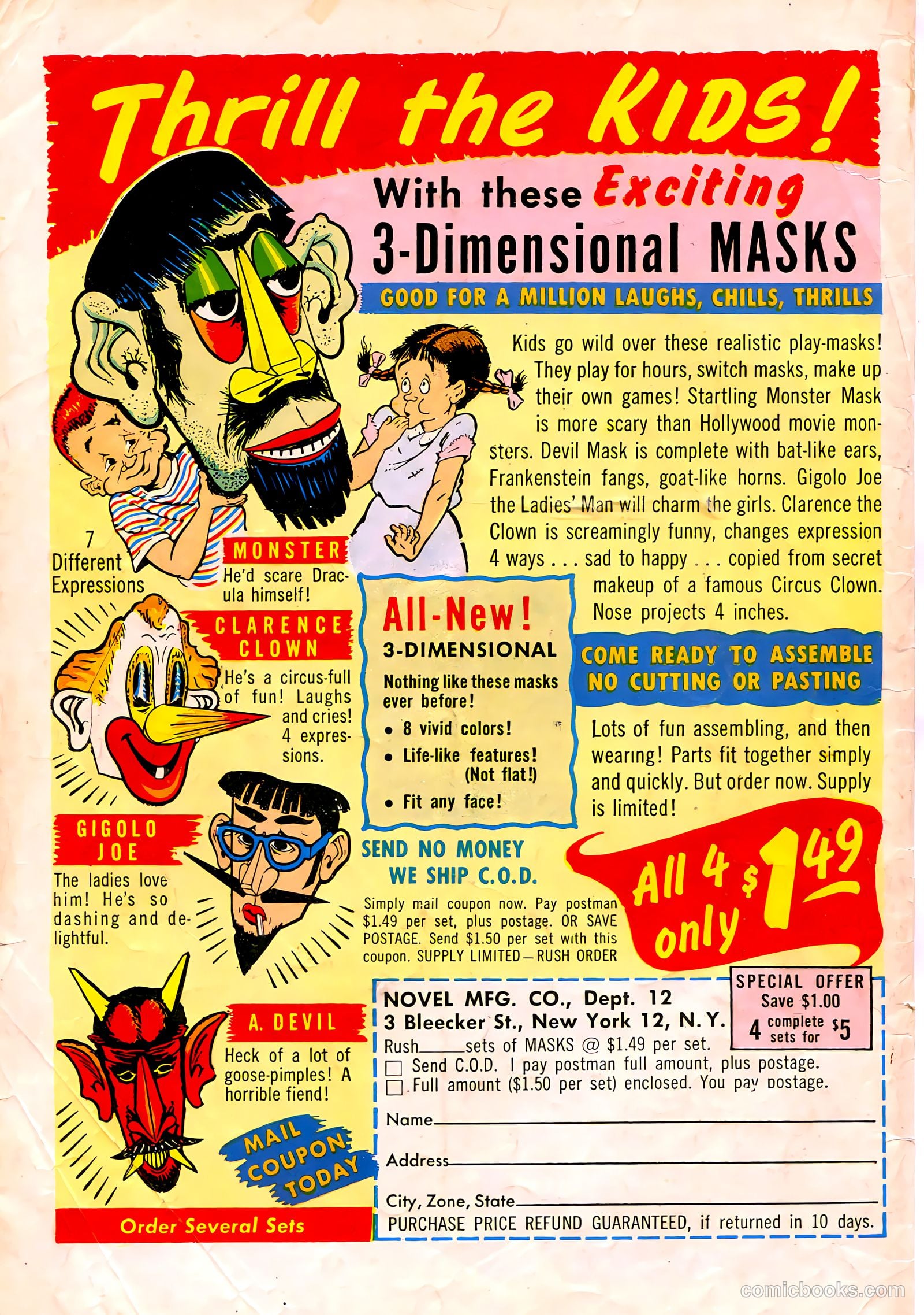 United Comics #9 — page 36 of 36