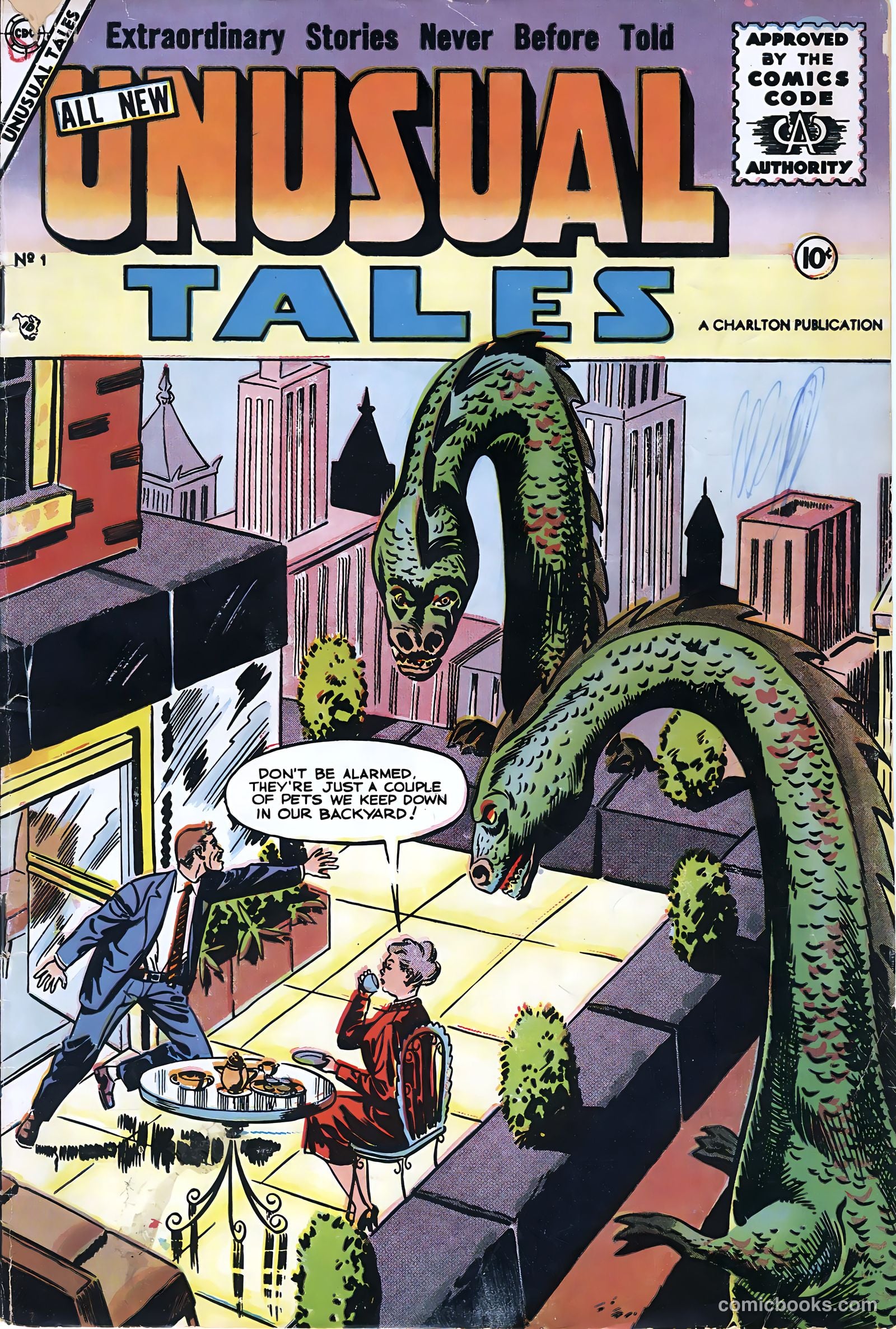 Unusual Tales #1 — page 1 of 36