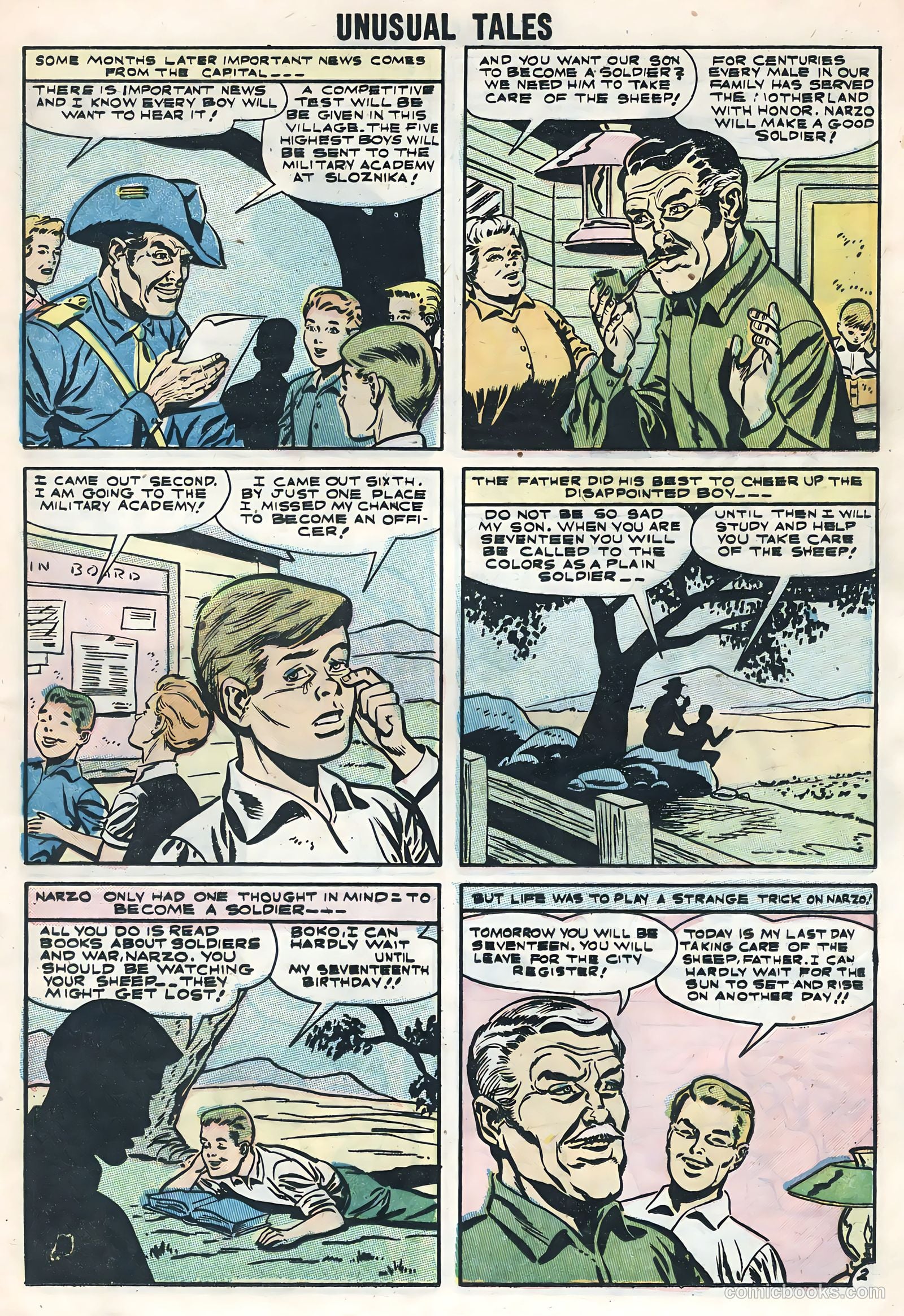 Unusual Tales #1 — page 17 of 36