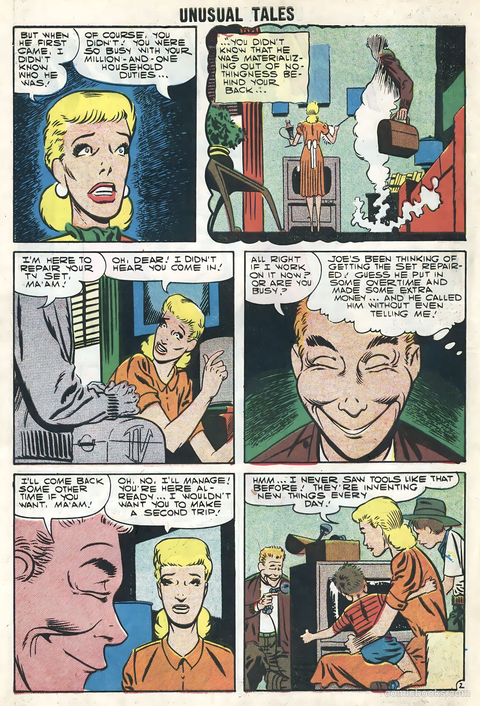 Unusual Tales #10 — page 10 of 36