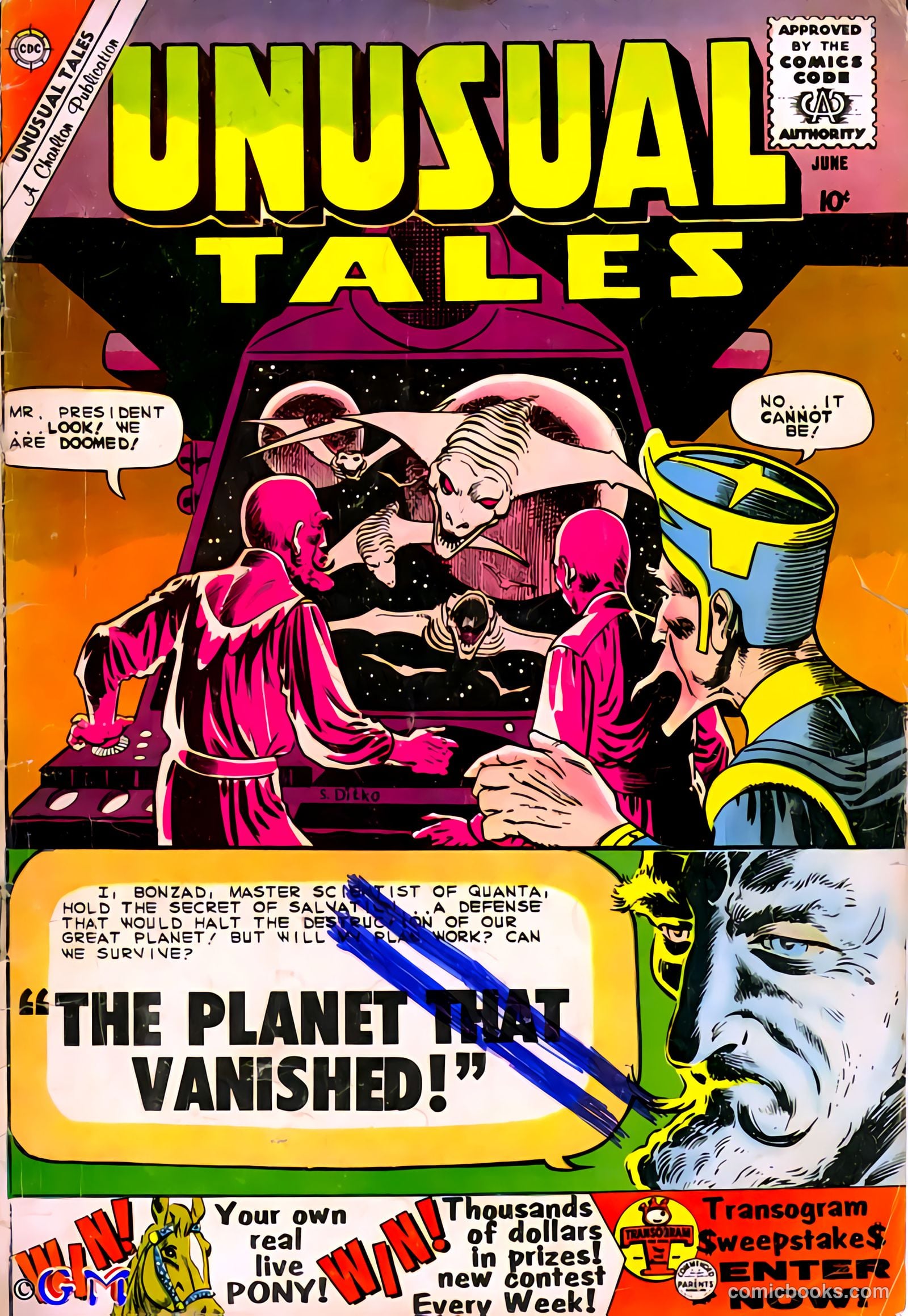 Unusual Tales #22 — page 1 of 36