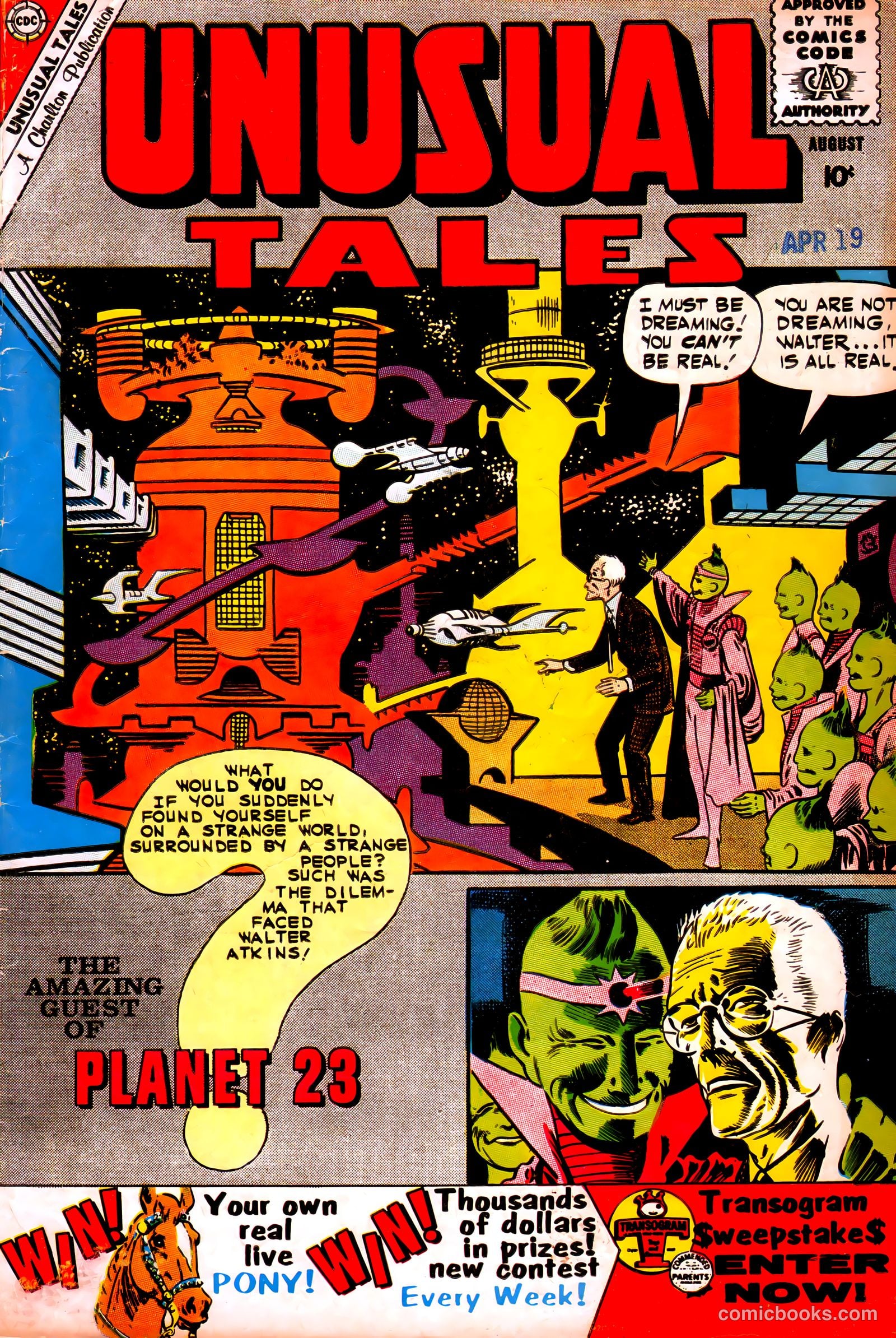 Unusual Tales #23 — page 1 of 36