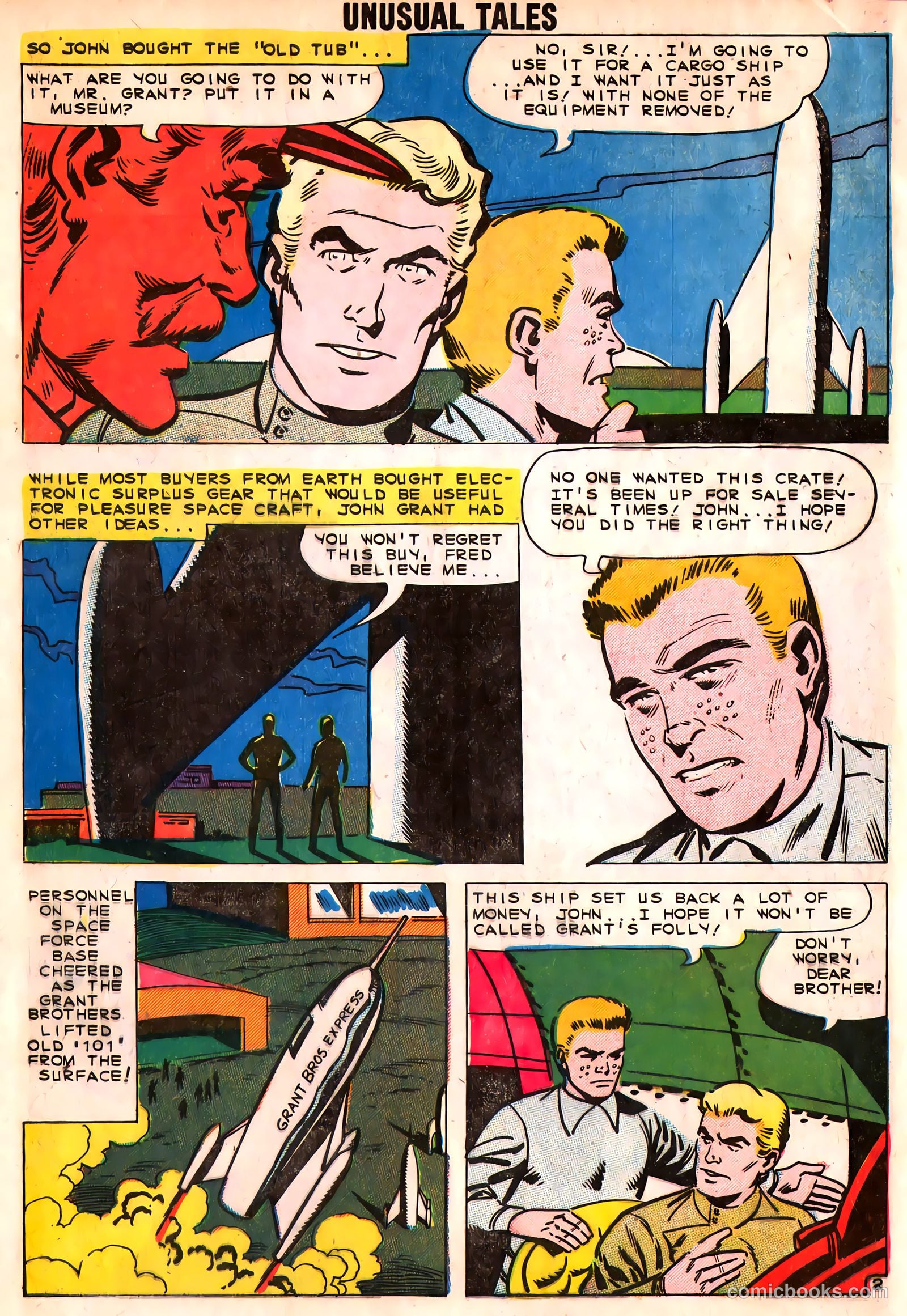 Unusual Tales #23 — page 4 of 36