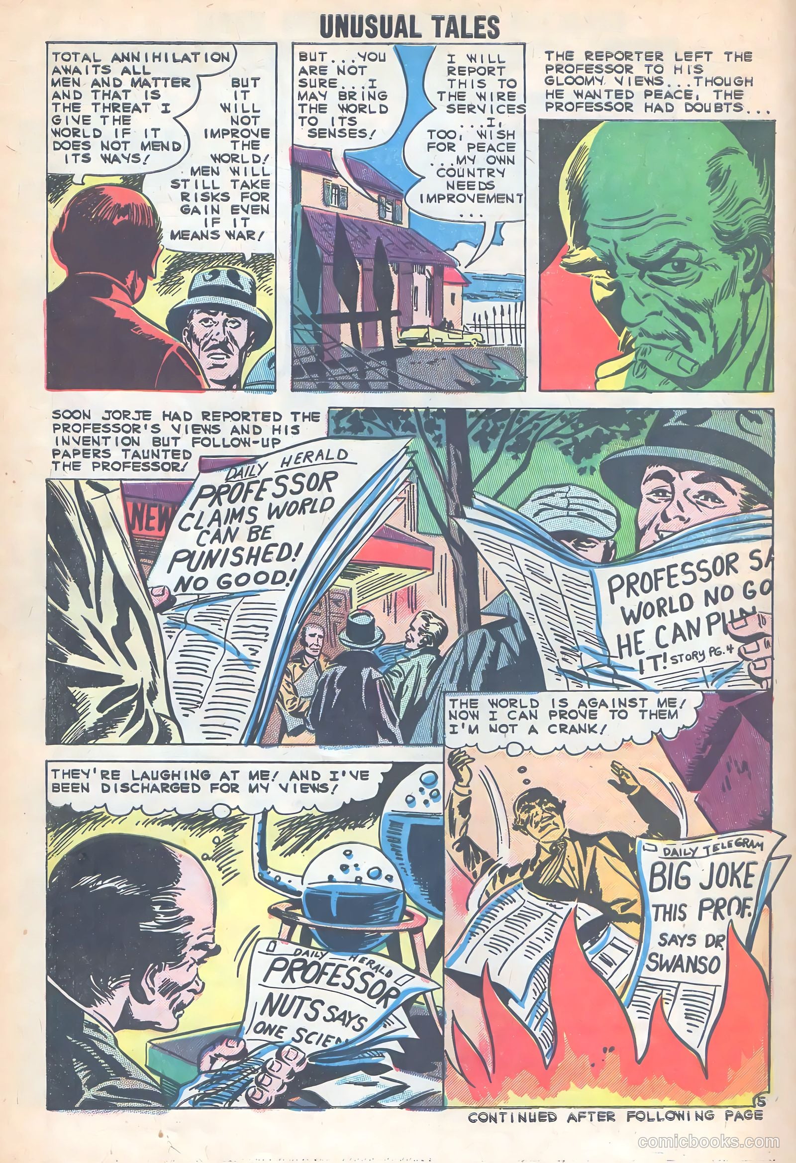 Unusual Tales #24 — page 30 of 36
