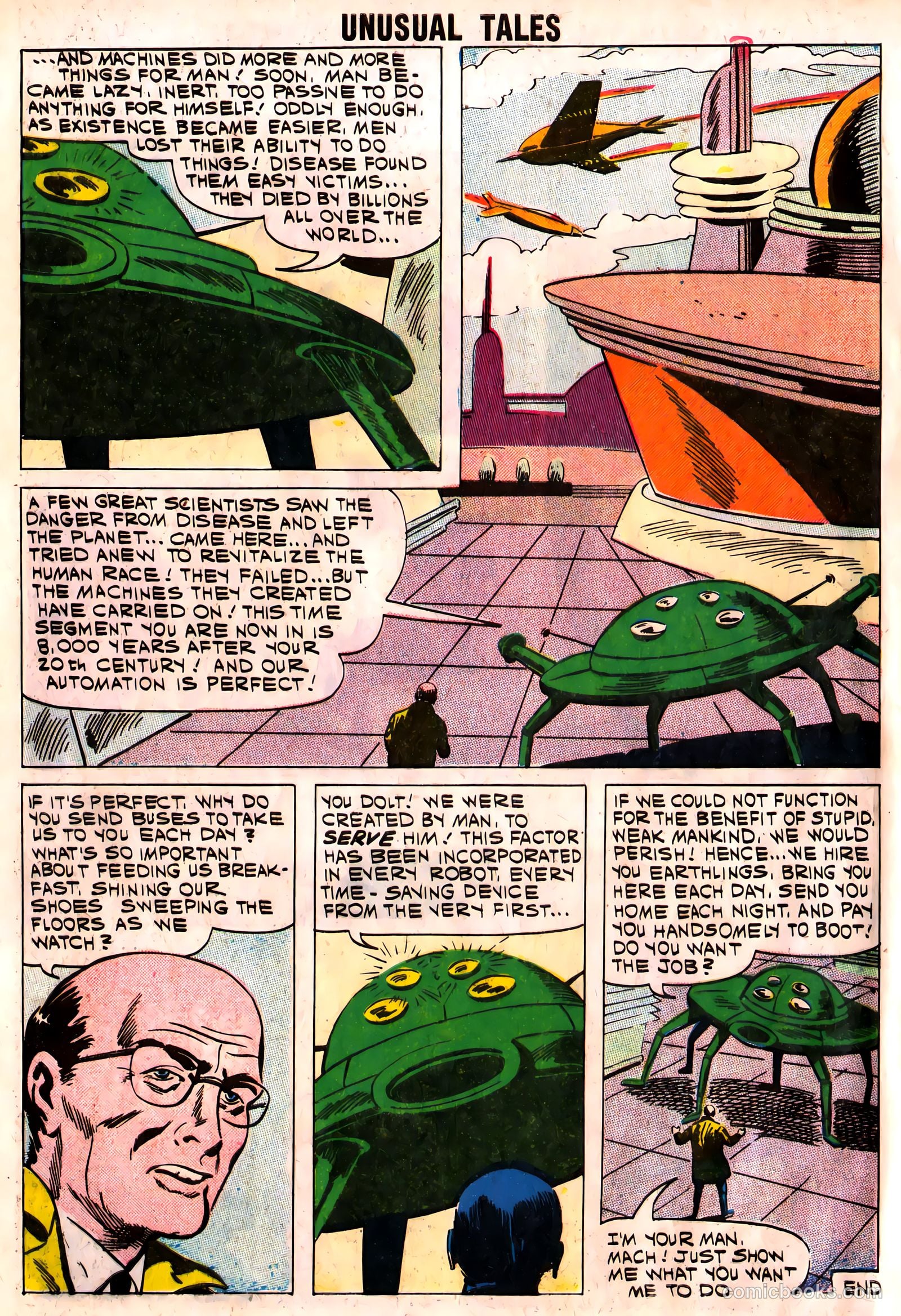 Unusual Tales #29 — page 8 of 37
