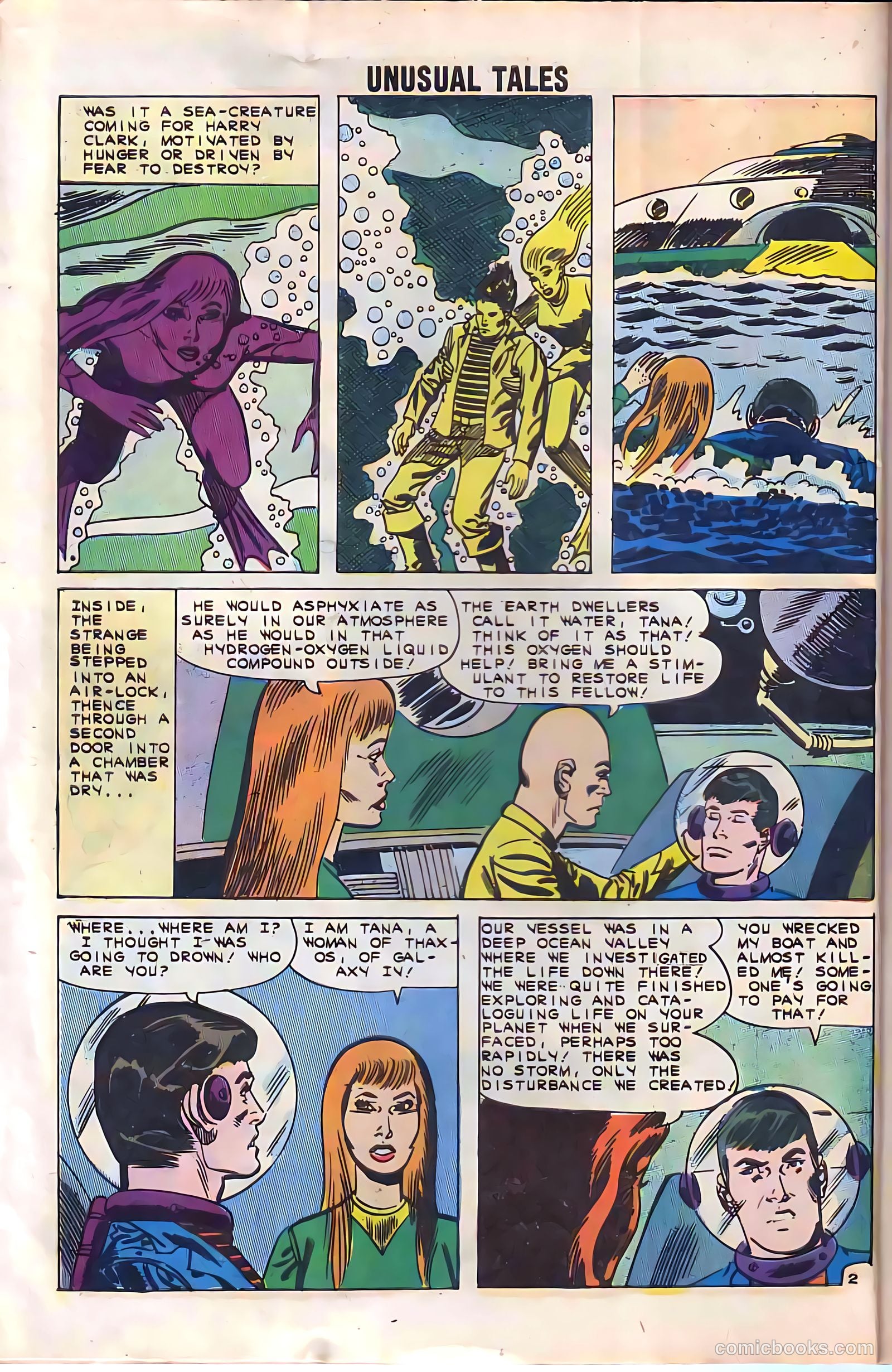 Unusual Tales #30 — page 4 of 36