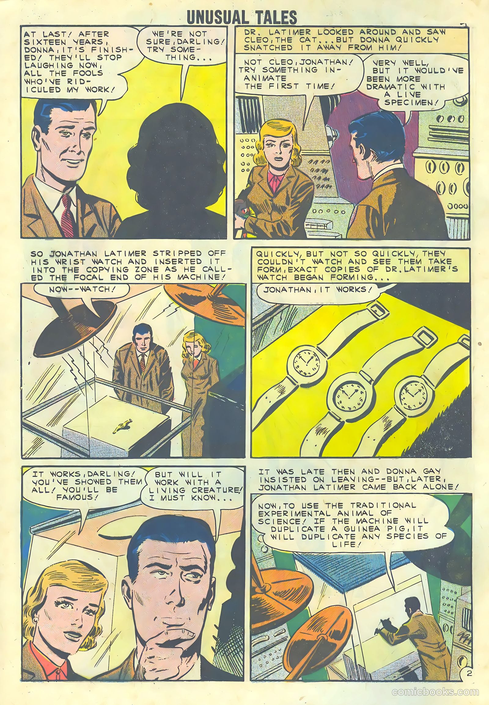 Unusual Tales #32 — page 4 of 36