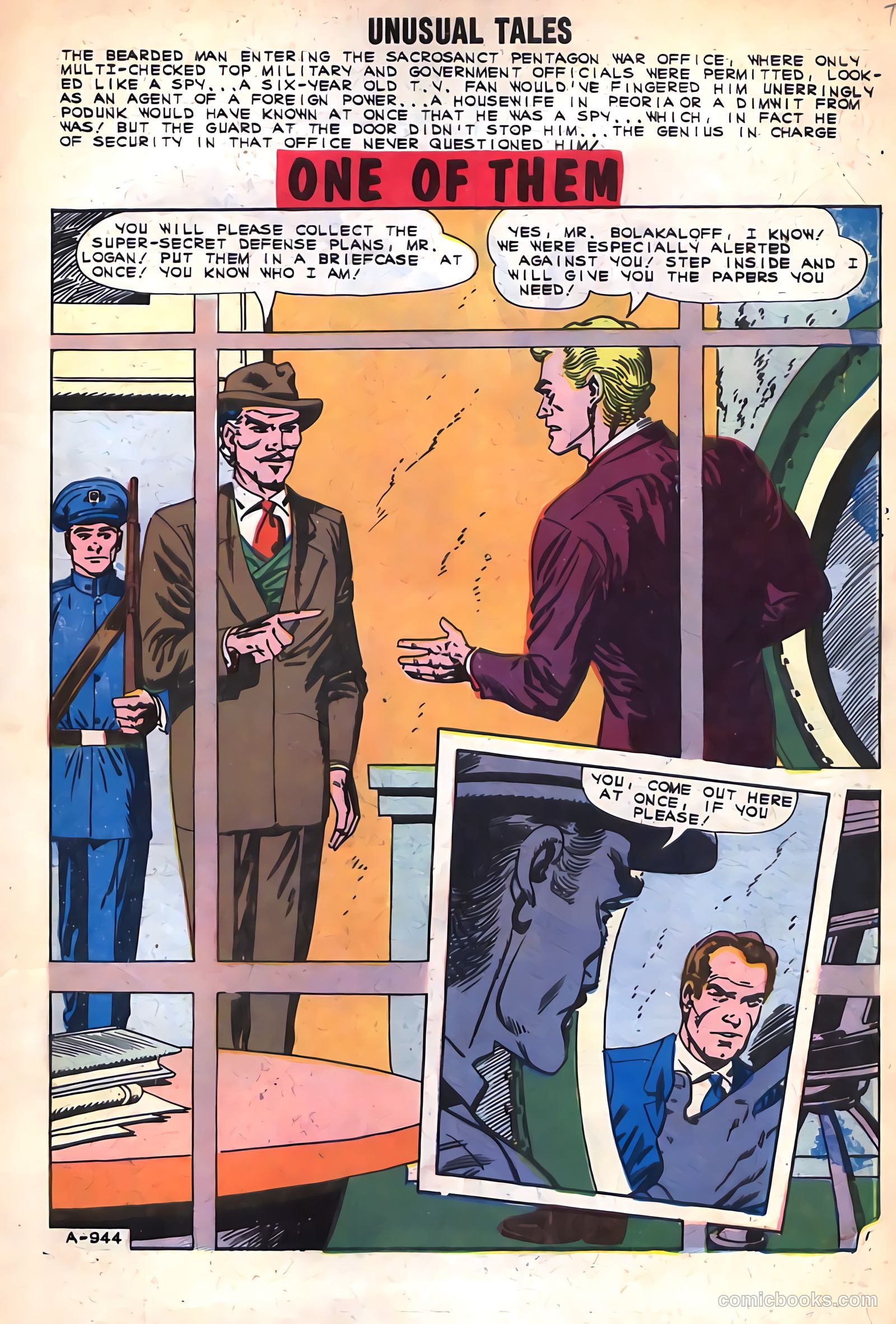 Unusual Tales #33 — page 3 of 36