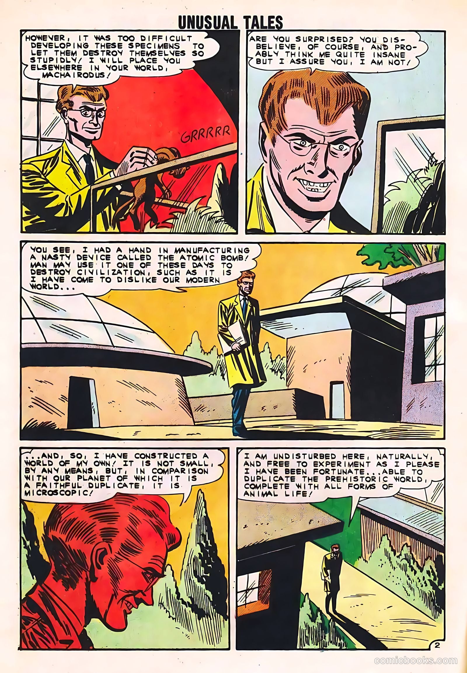 Unusual Tales #34 — page 4 of 36